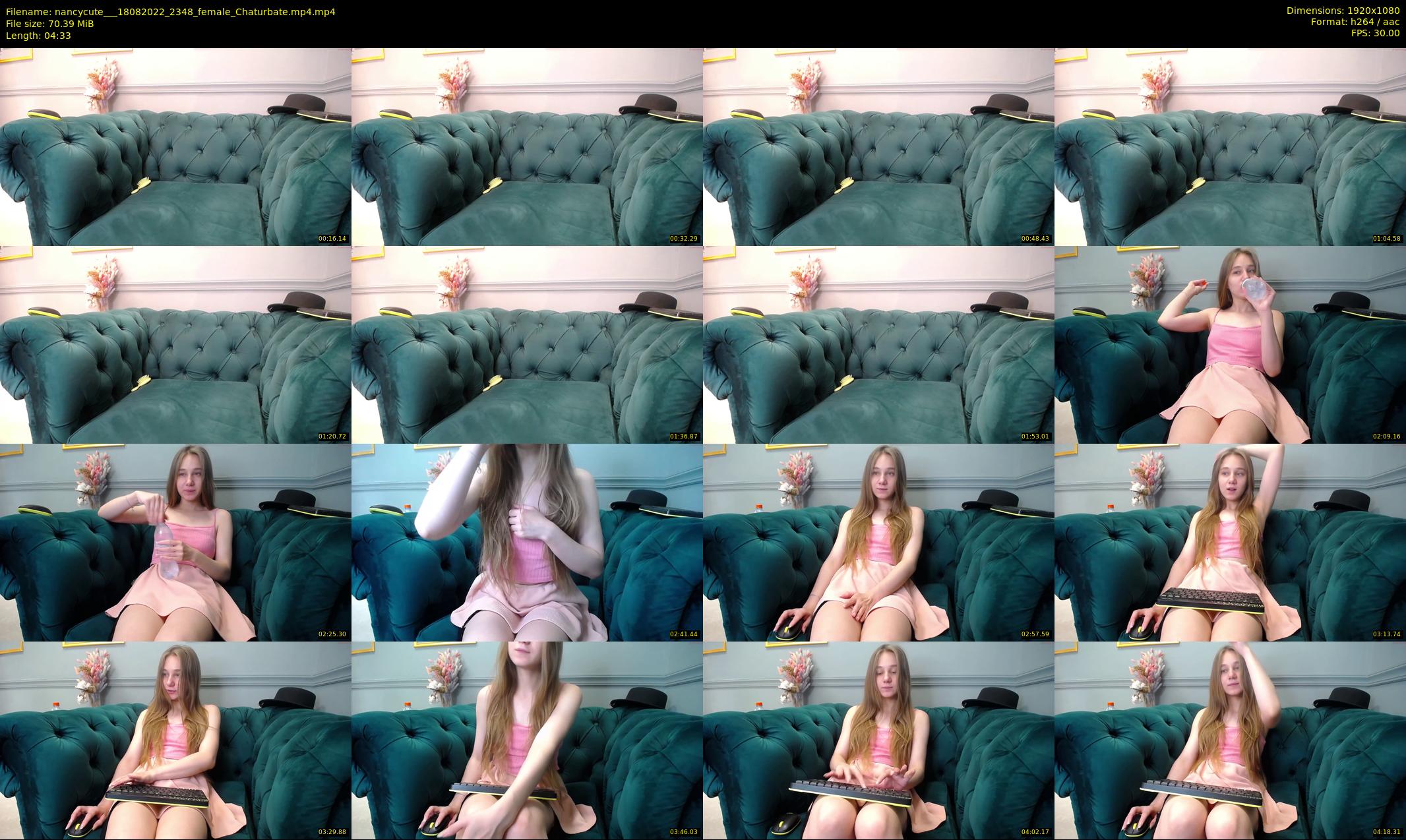 nancycute__ — 5 minute Chaturbate female cam show recording, 1080p, Aug 18, 2022