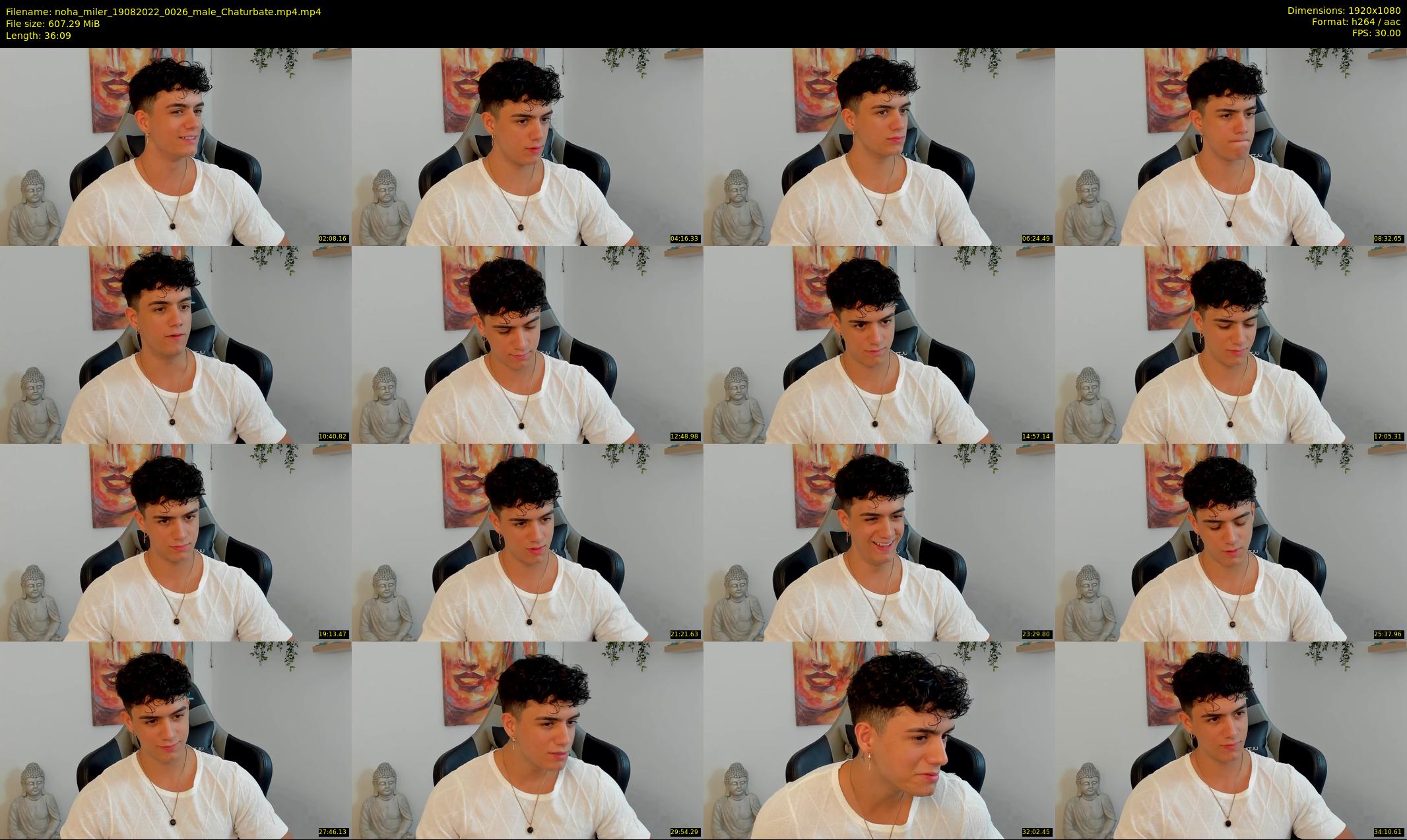 noha_miler — 37 minute Chaturbate male cam show recording, 1080p, Aug 19, 2022