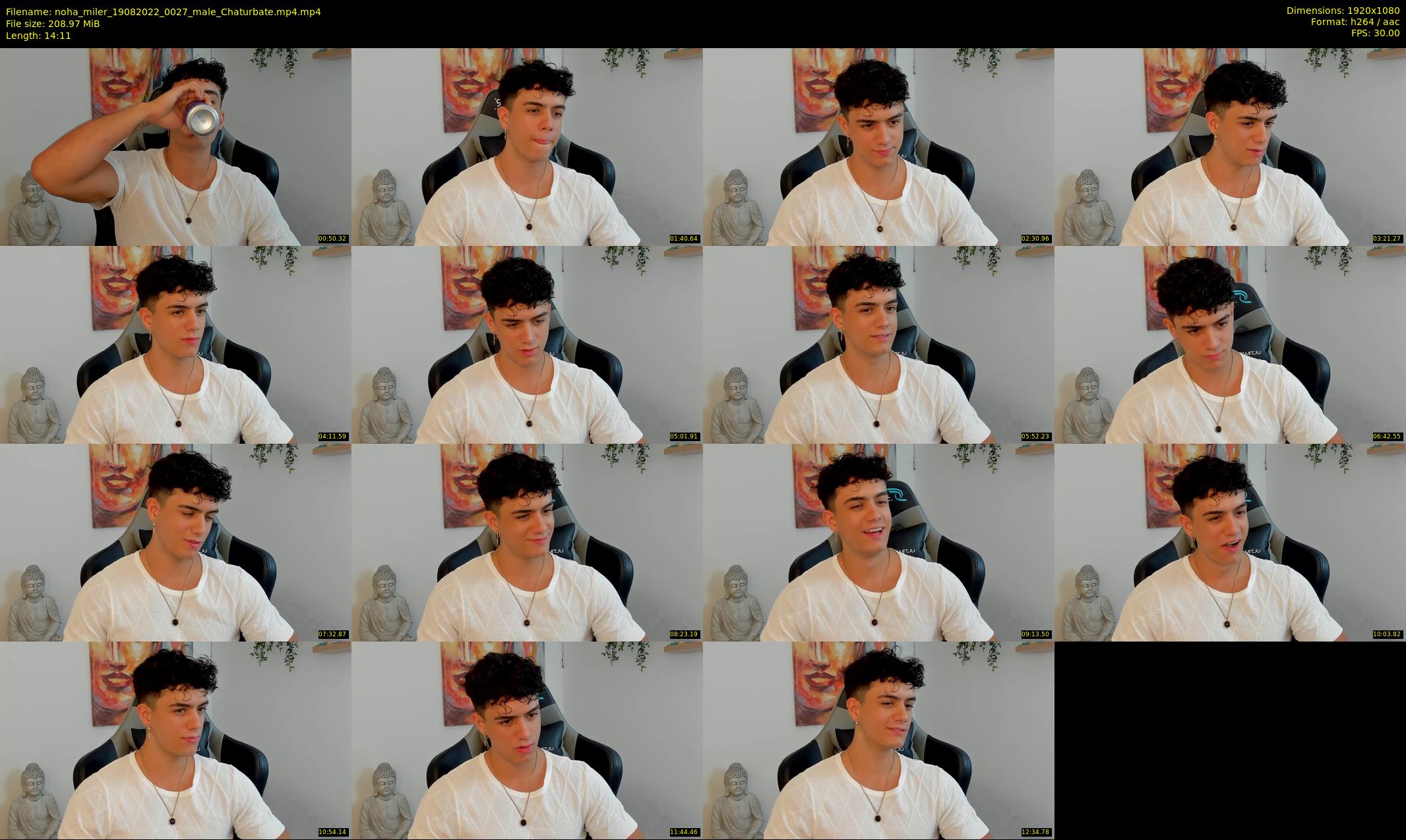 noha_miler — 15 minute Chaturbate male cam show recording, 1080p, Aug 19, 2022