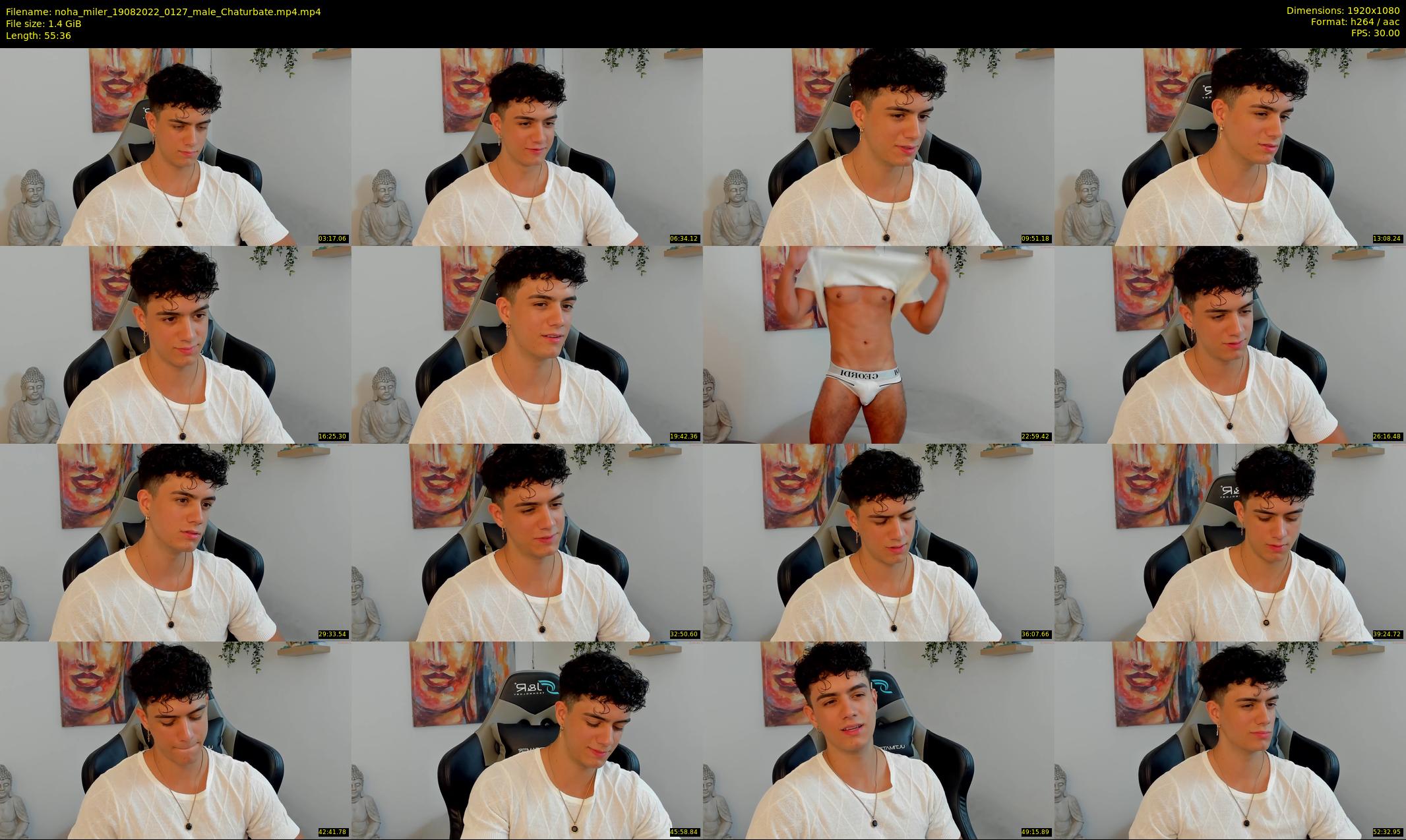 noha_miler — 56 minute Chaturbate male cam show recording, 1080p, Aug 19, 2022