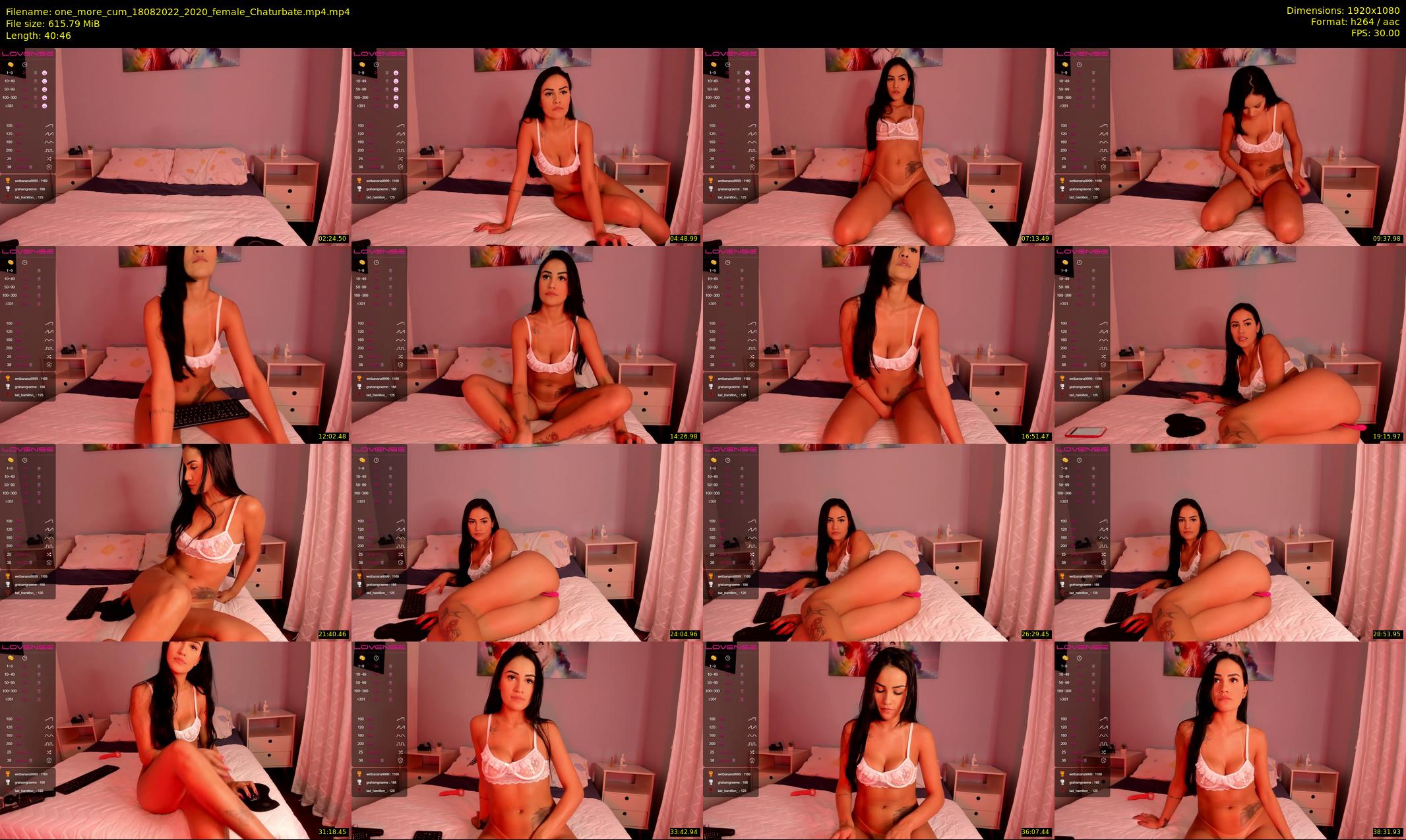 one_more_cum — 41 minute Chaturbate couple cam show recording, 1080p, Aug 18, 2022