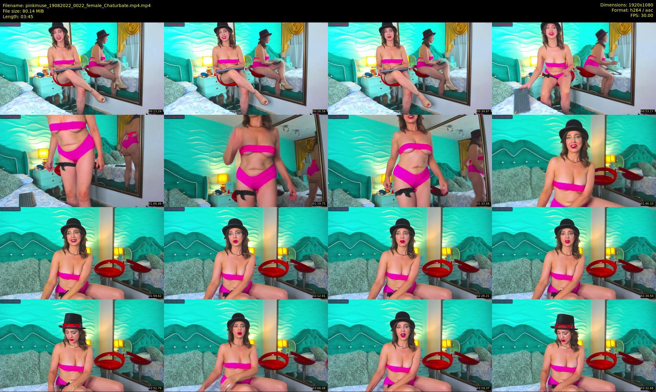 pinkmuse — 4 minute Chaturbate couple cam show recording, 1080p, Aug 19, 2022
