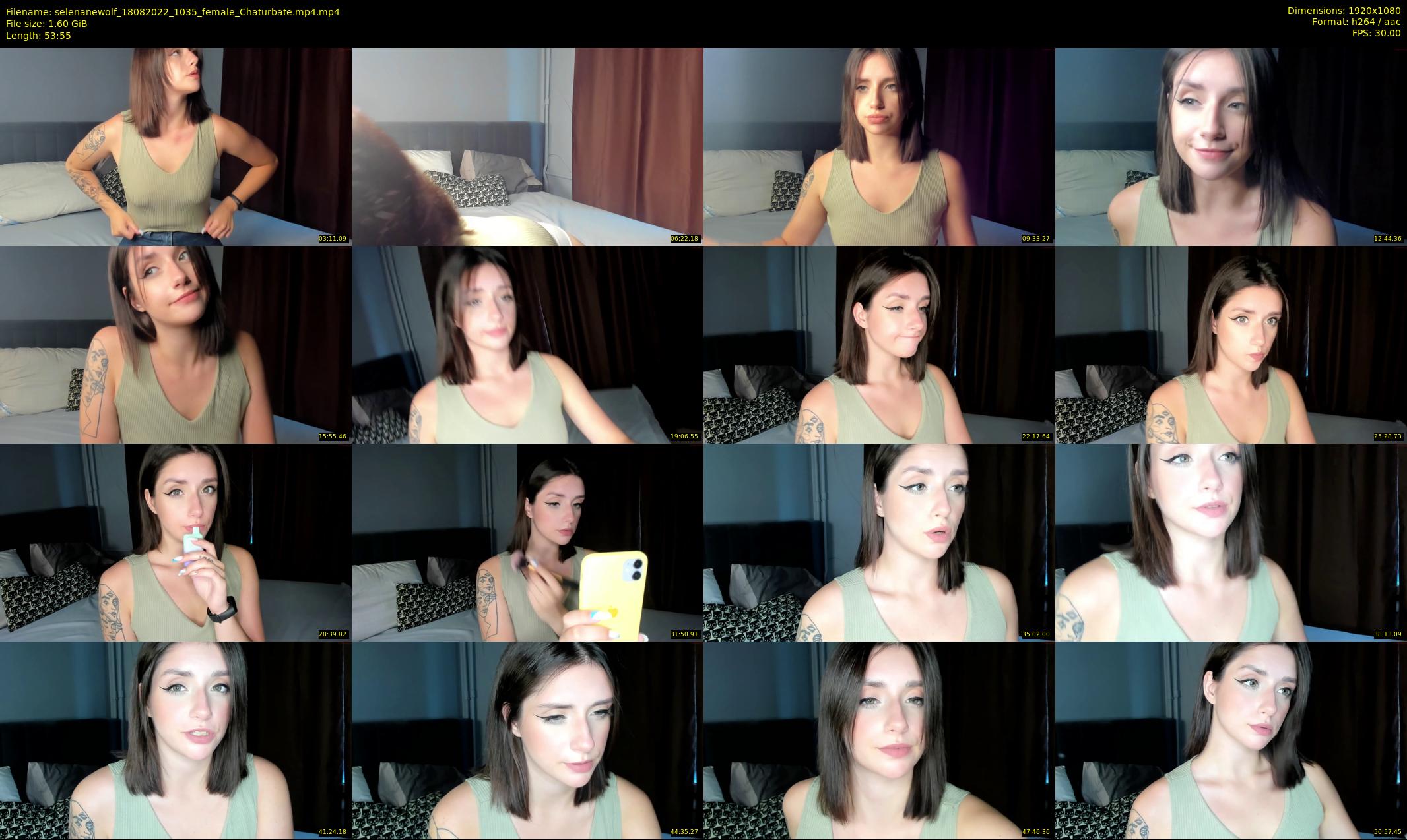 selenanewolf — 54 minute Chaturbate couple cam show recording, 1080p, Aug 18, 2022