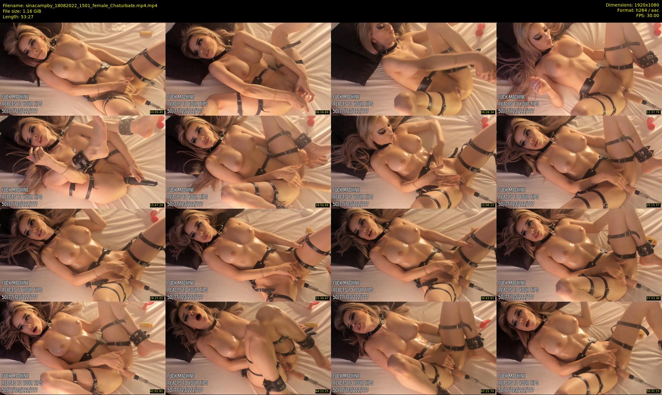 sinacampby — 54 minute Chaturbate couple cam show recording, 1080p, Aug 18, 2022