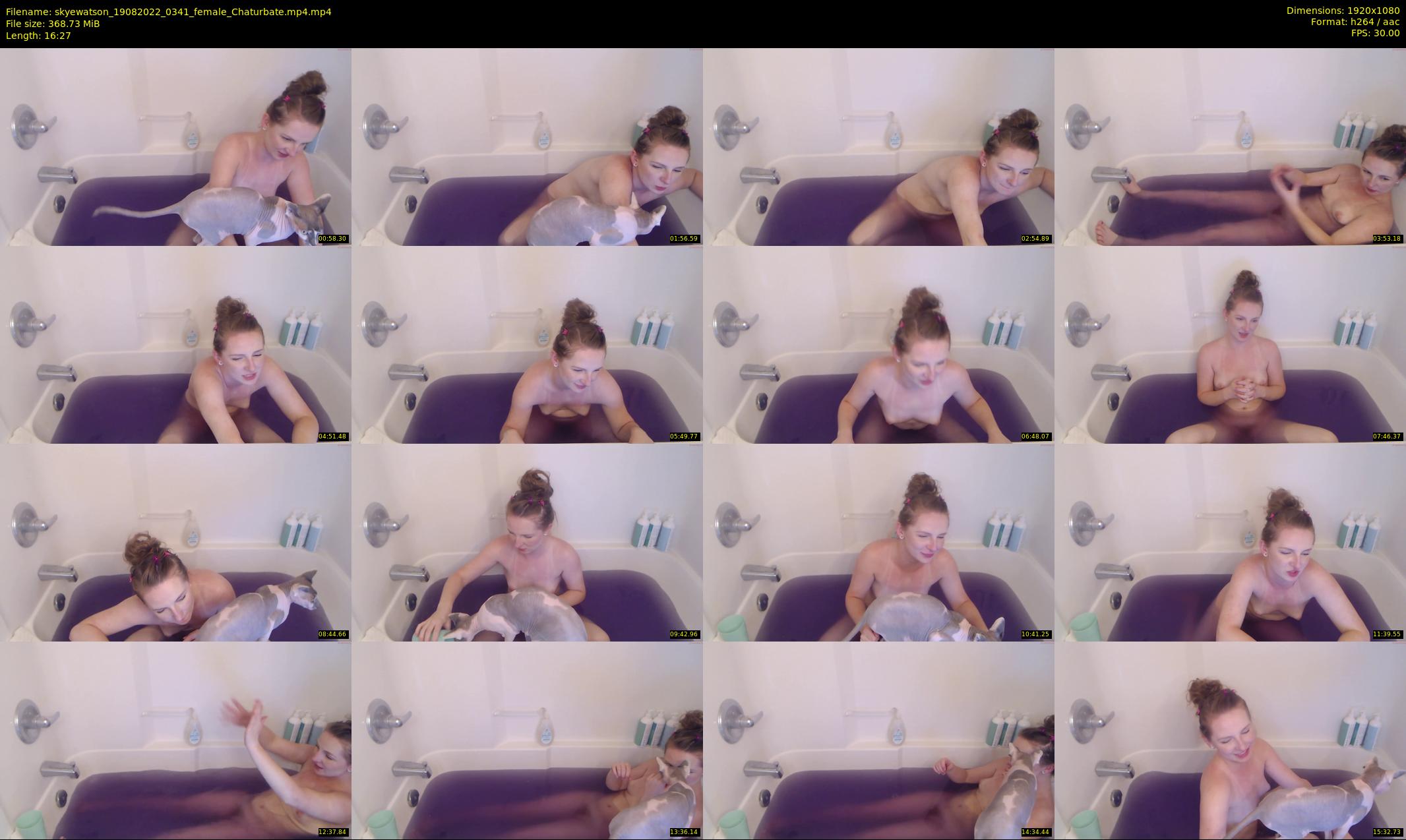skyewatson — 17 minute Chaturbate female cam show recording, 1080p, Aug 19, 2022