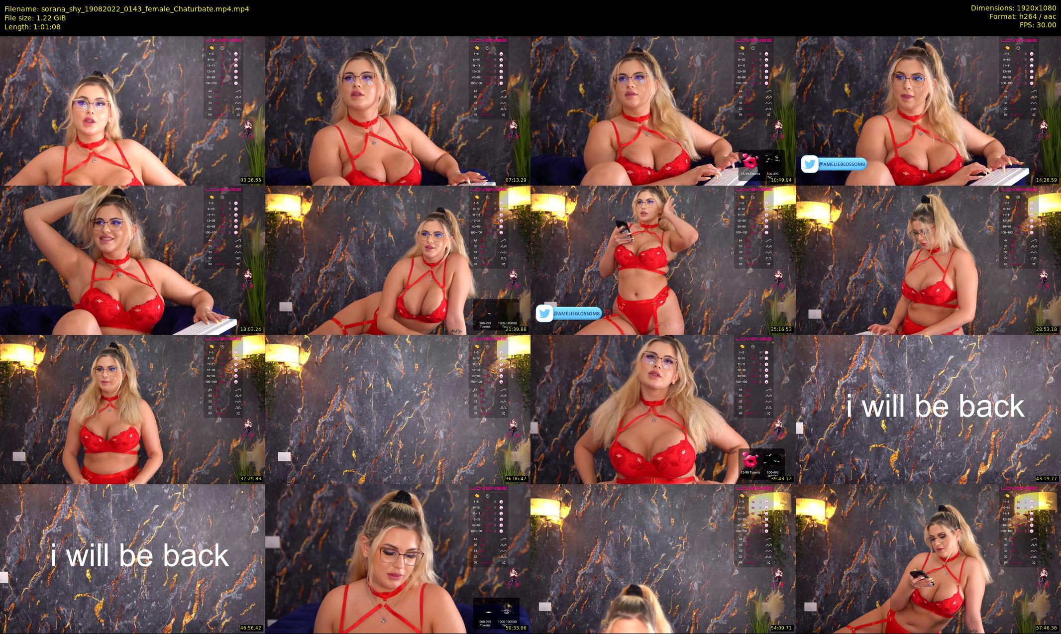 sorana_shy — 62 minute Chaturbate female cam show recording, 1080p, Aug 19, 2022