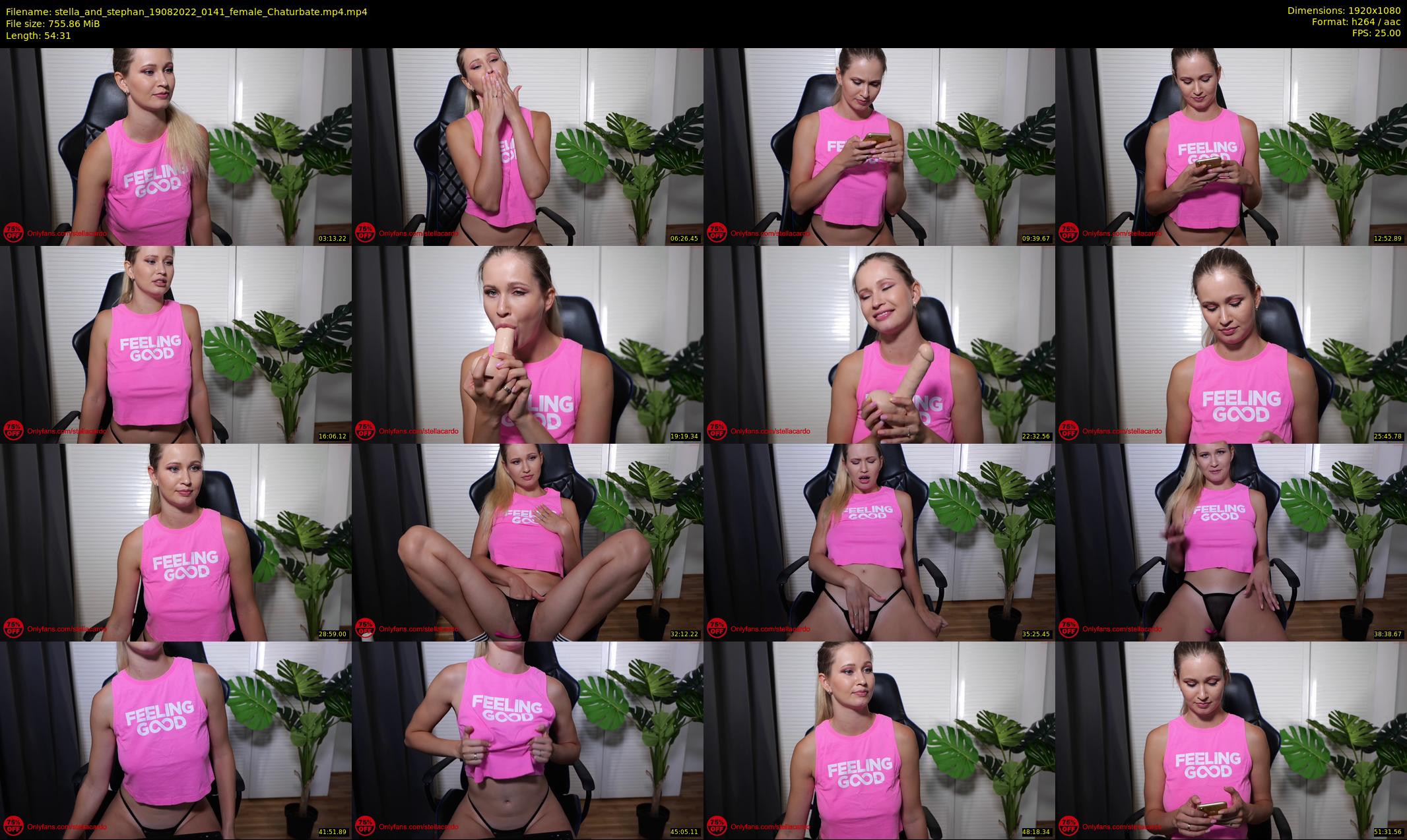 stella_and_stephan — 55 minute Chaturbate couple cam show recording, 1080p, Aug 19, 2022