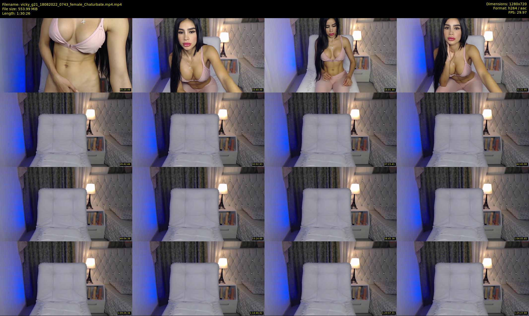 vicky_g21 — 91 minute Chaturbate female cam show recording, 720p, Aug 18, 2022