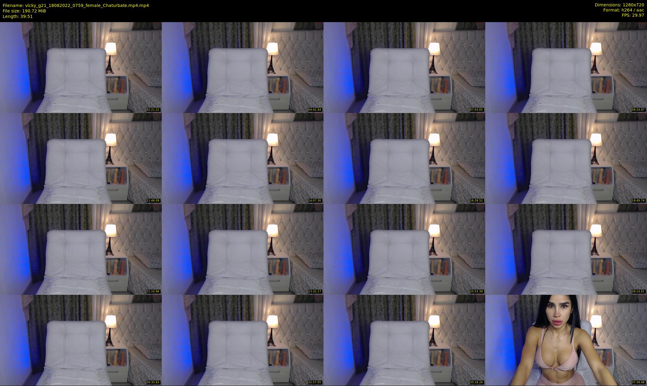 vicky_g21 — 40 minute Chaturbate female cam show recording, 720p, Aug 18, 2022