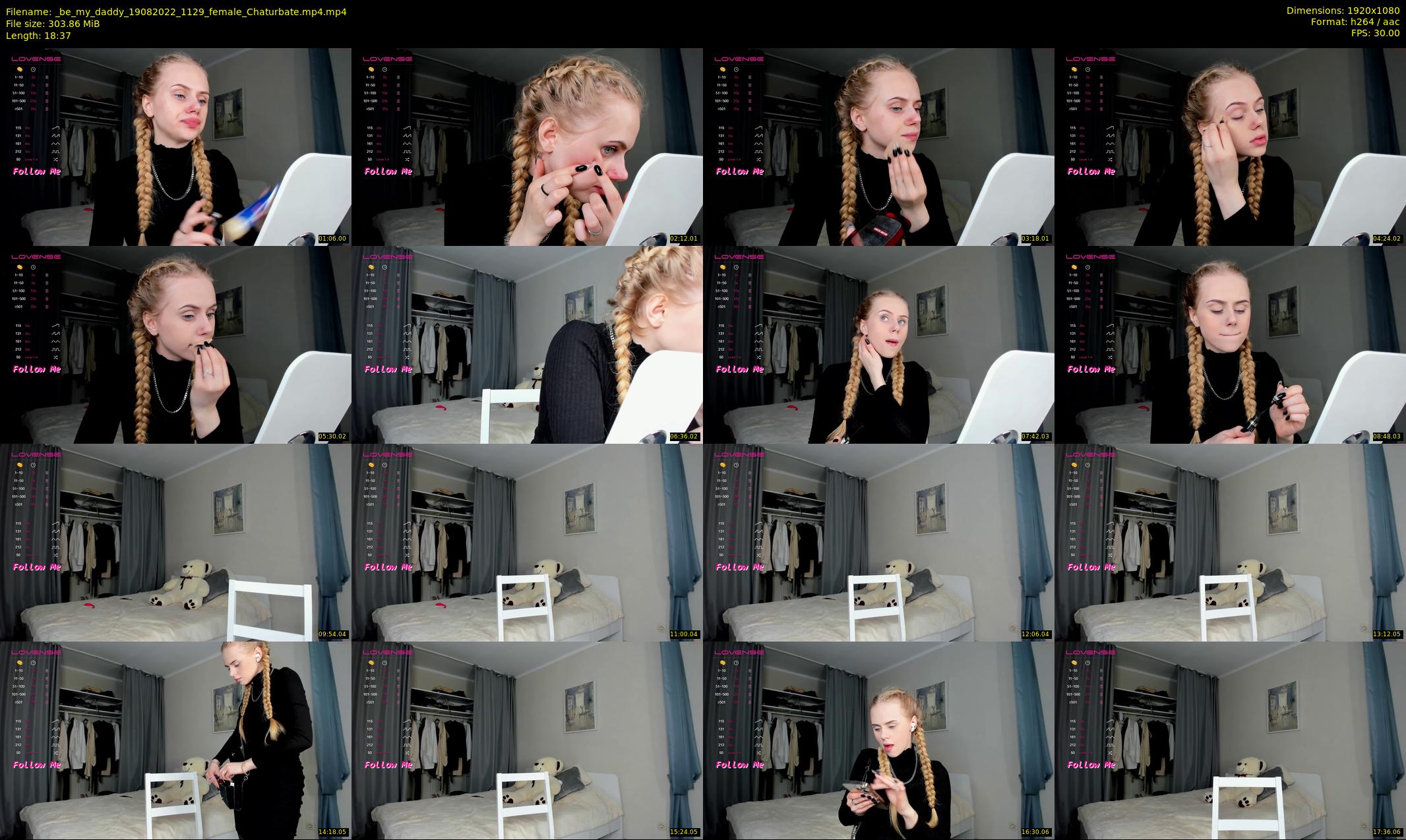 _be_my_daddy — 19 minute Chaturbate female cam show recording, 1080p, Aug 19, 2022