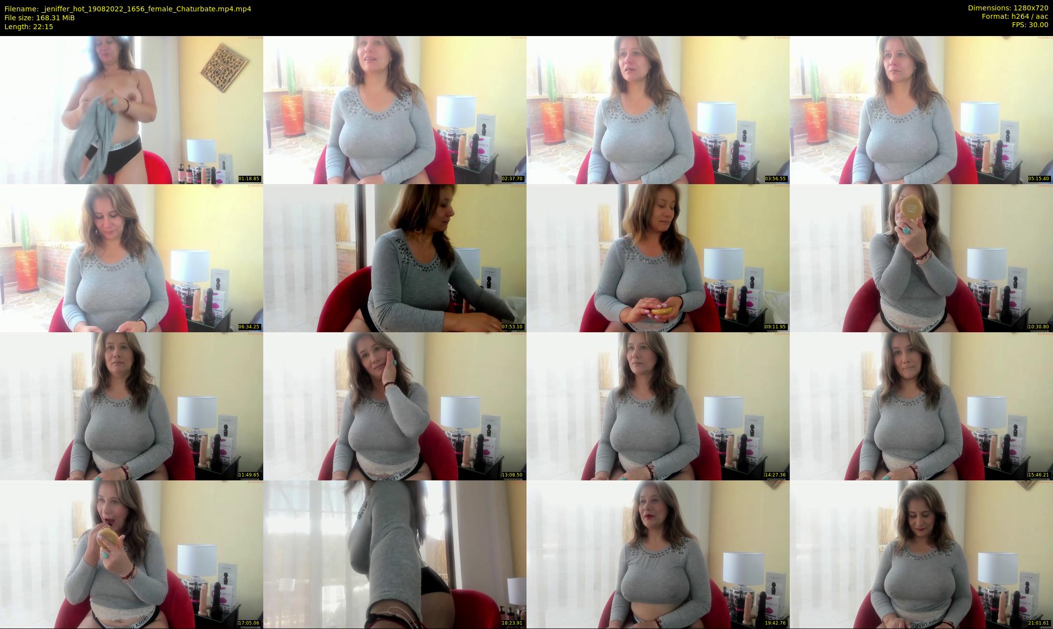 _jeniffer_hot — 23 minute Chaturbate female cam show recording, 720p, Aug 19, 2022