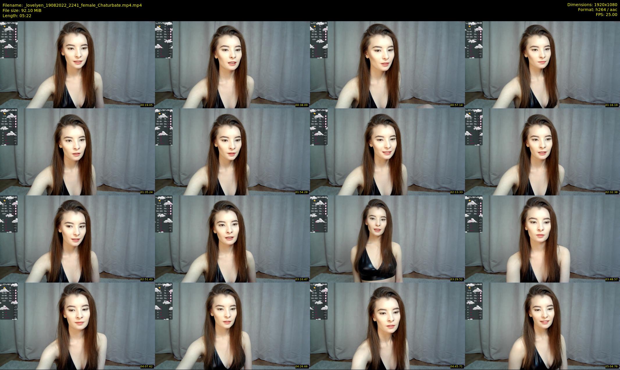 _lovelyen — 6 minute Chaturbate female cam show recording, 1080p, Aug 19, 2022