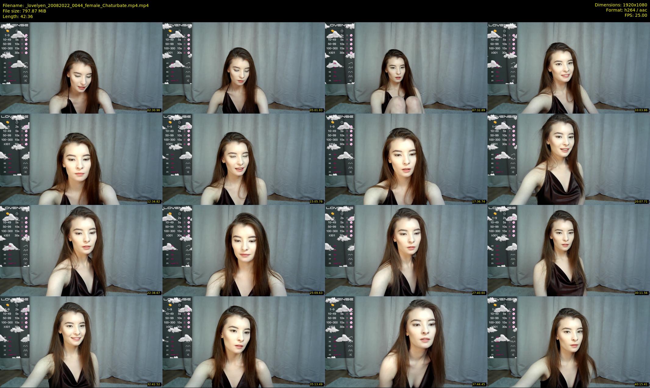 _lovelyen — 43 minute Chaturbate female cam show recording, 1080p, Aug 20, 2022