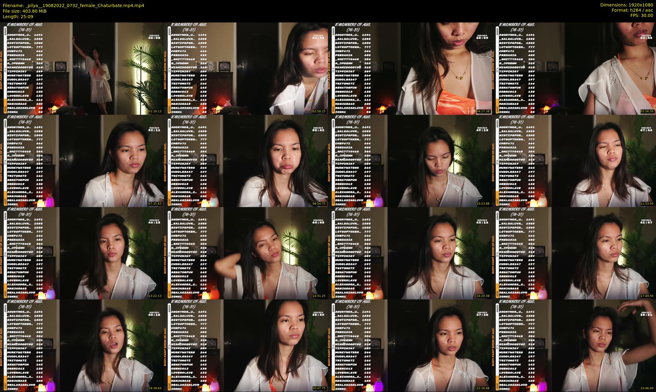 _pilya_ — 26 minute Chaturbate female cam show recording, 1080p, Aug 19, 2022