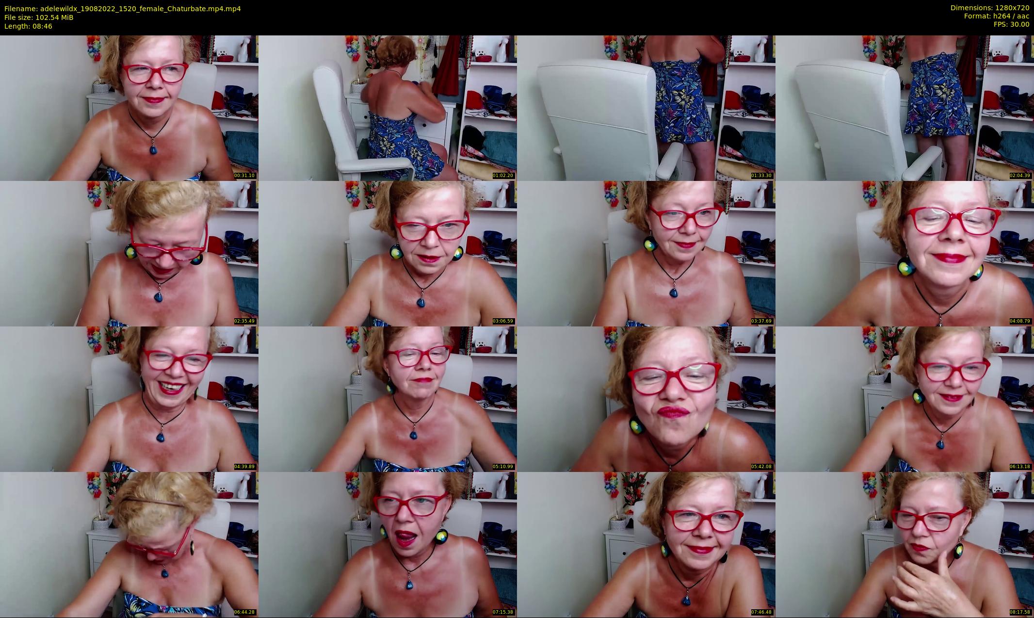 adelewildx — 9 minute Chaturbate female cam show recording, 720p, Aug 19, 2022