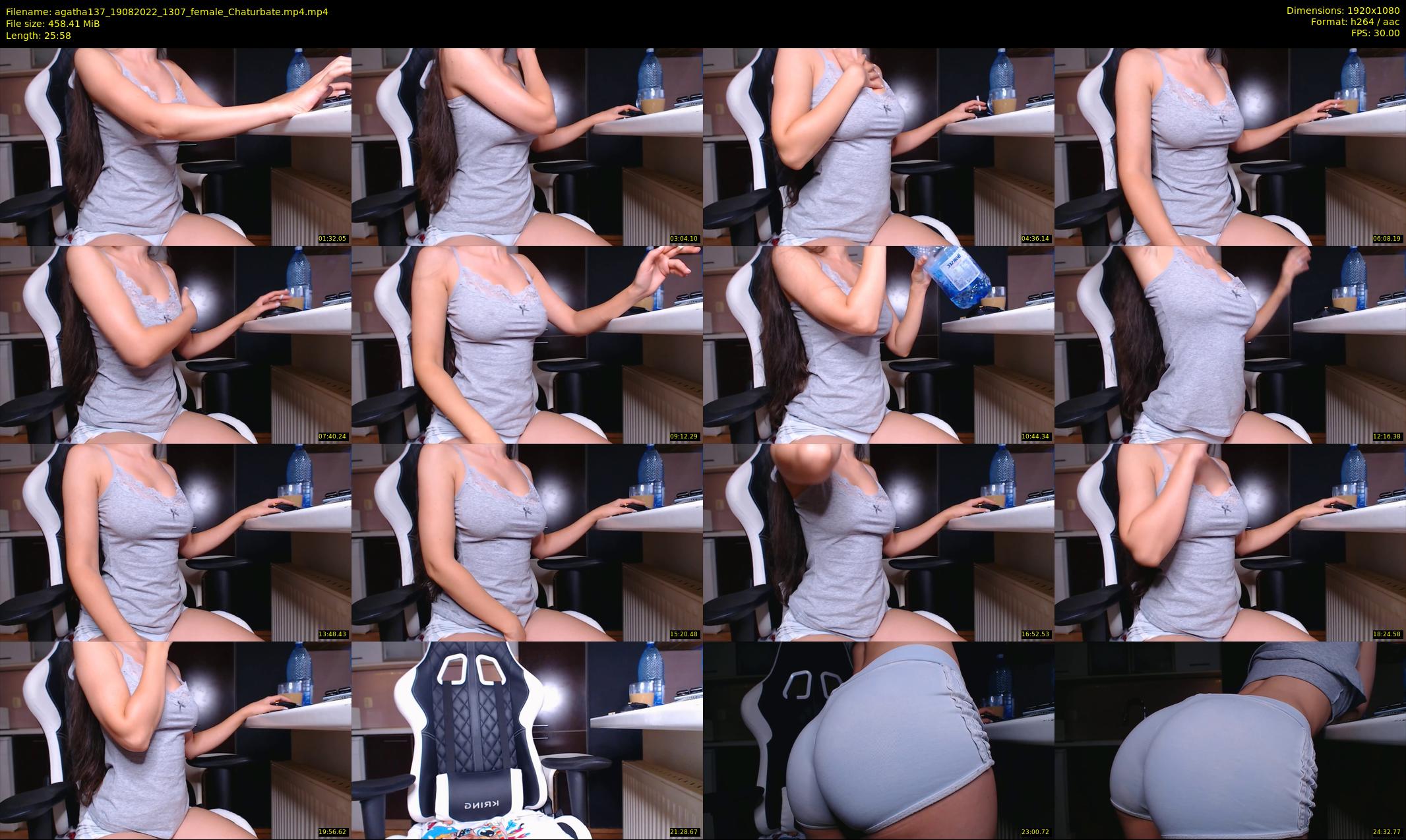 agatha137 — 26 minute Chaturbate female cam show recording, 1080p, Aug 19, 2022