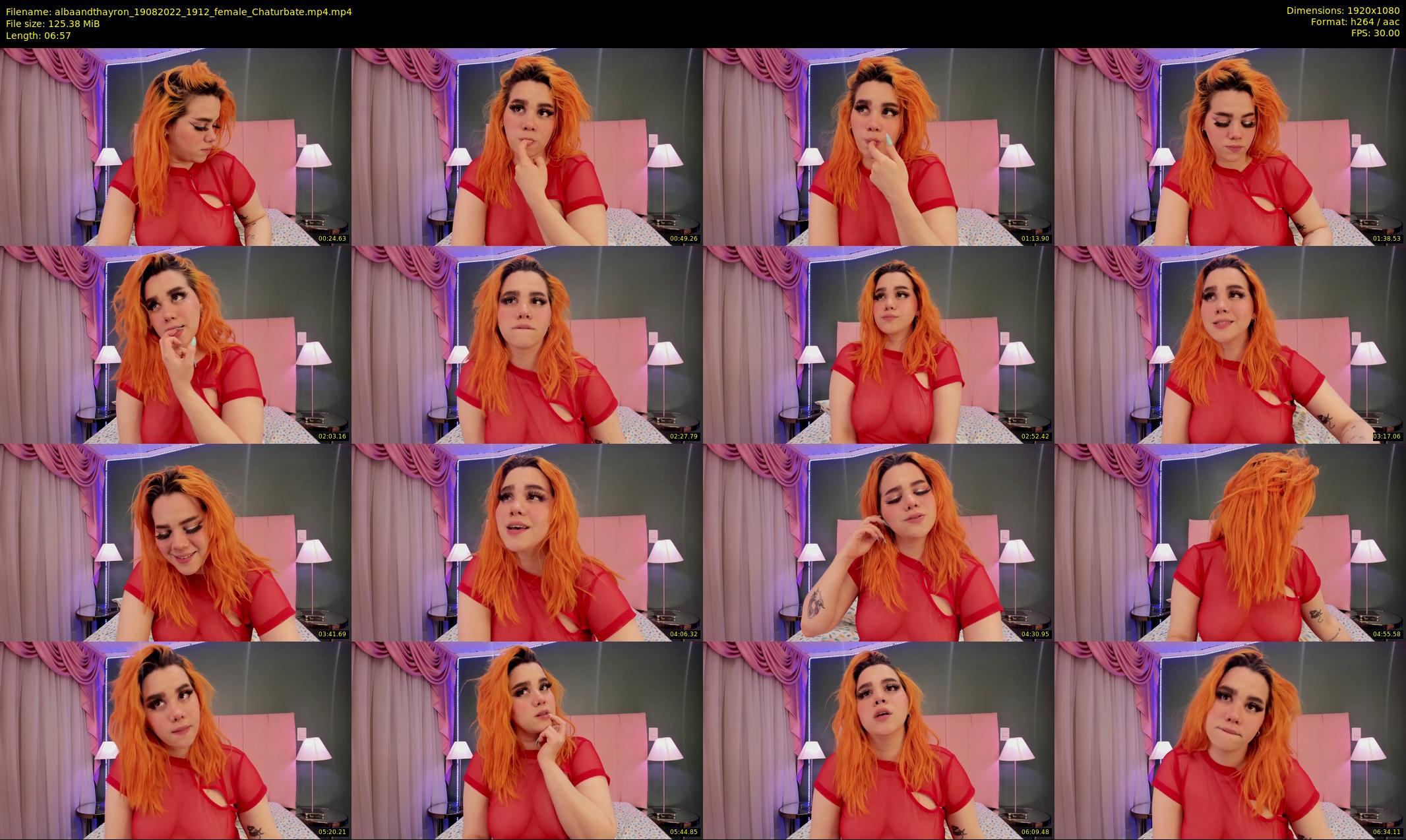 albaandthayron — 7 minute Chaturbate couple cam show recording, 1080p, Aug 19, 2022
