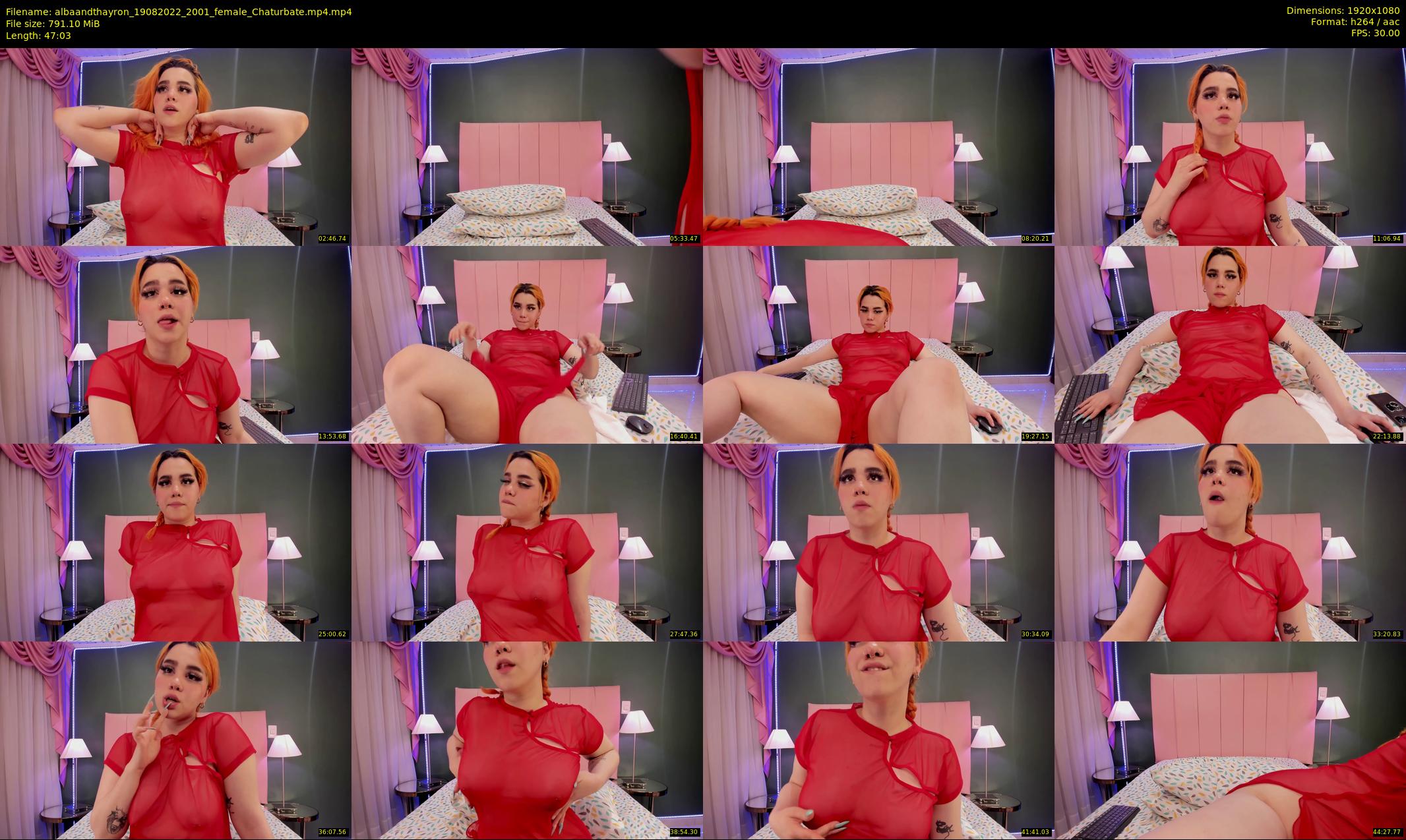 albaandthayron — 48 minute Chaturbate couple cam show recording, 1080p, Aug 19, 2022