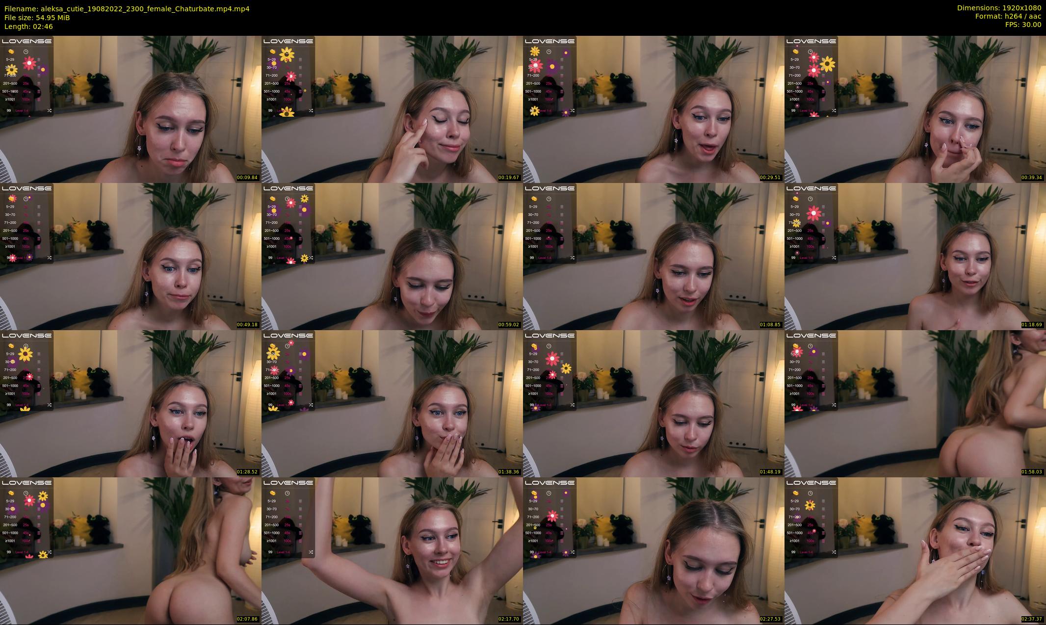 aleksa_cutie — 3 minute Chaturbate female cam show recording, 1080p, Aug 19, 2022