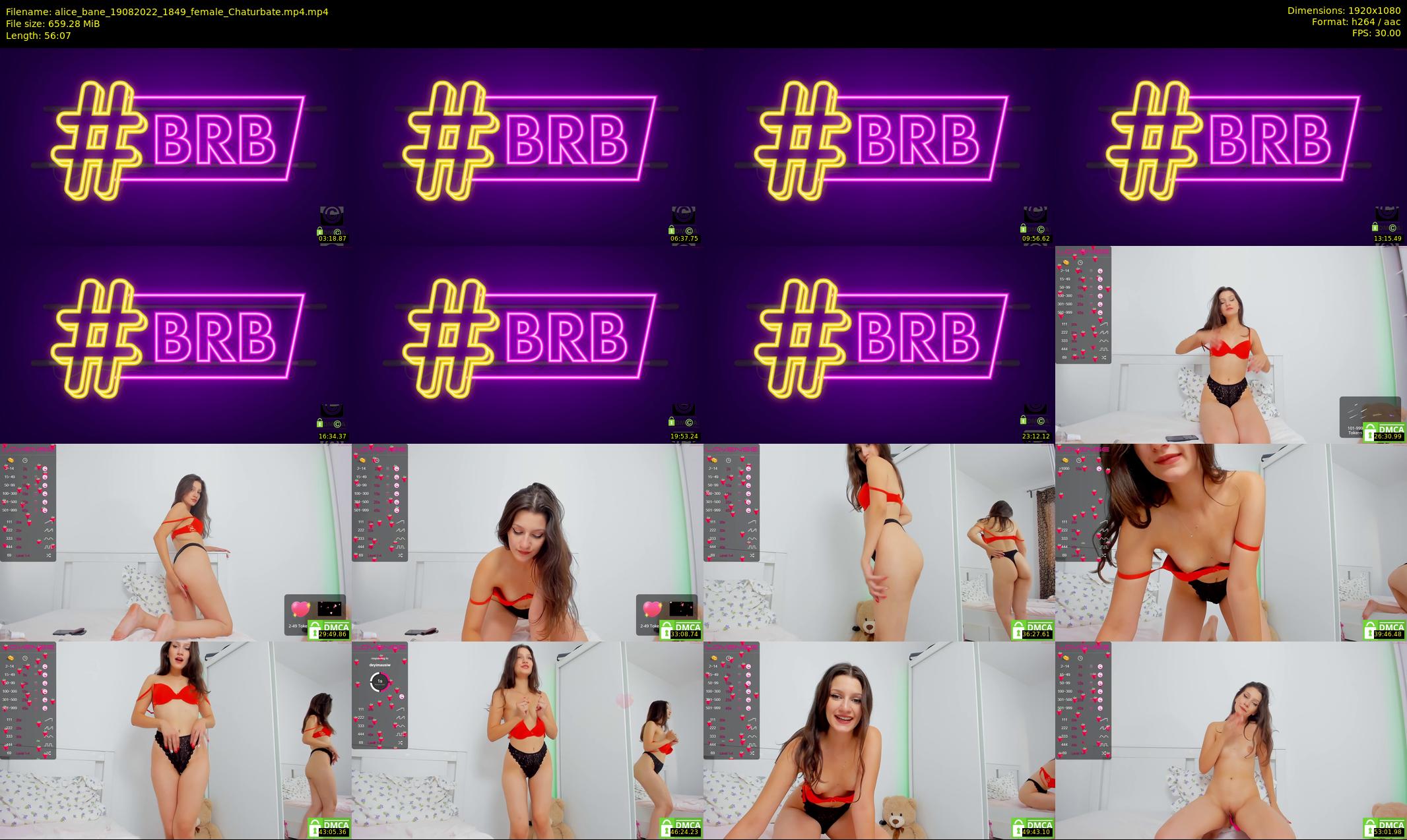 alice_bane — 57 minute Chaturbate female cam show recording, 1080p, Aug 19, 2022