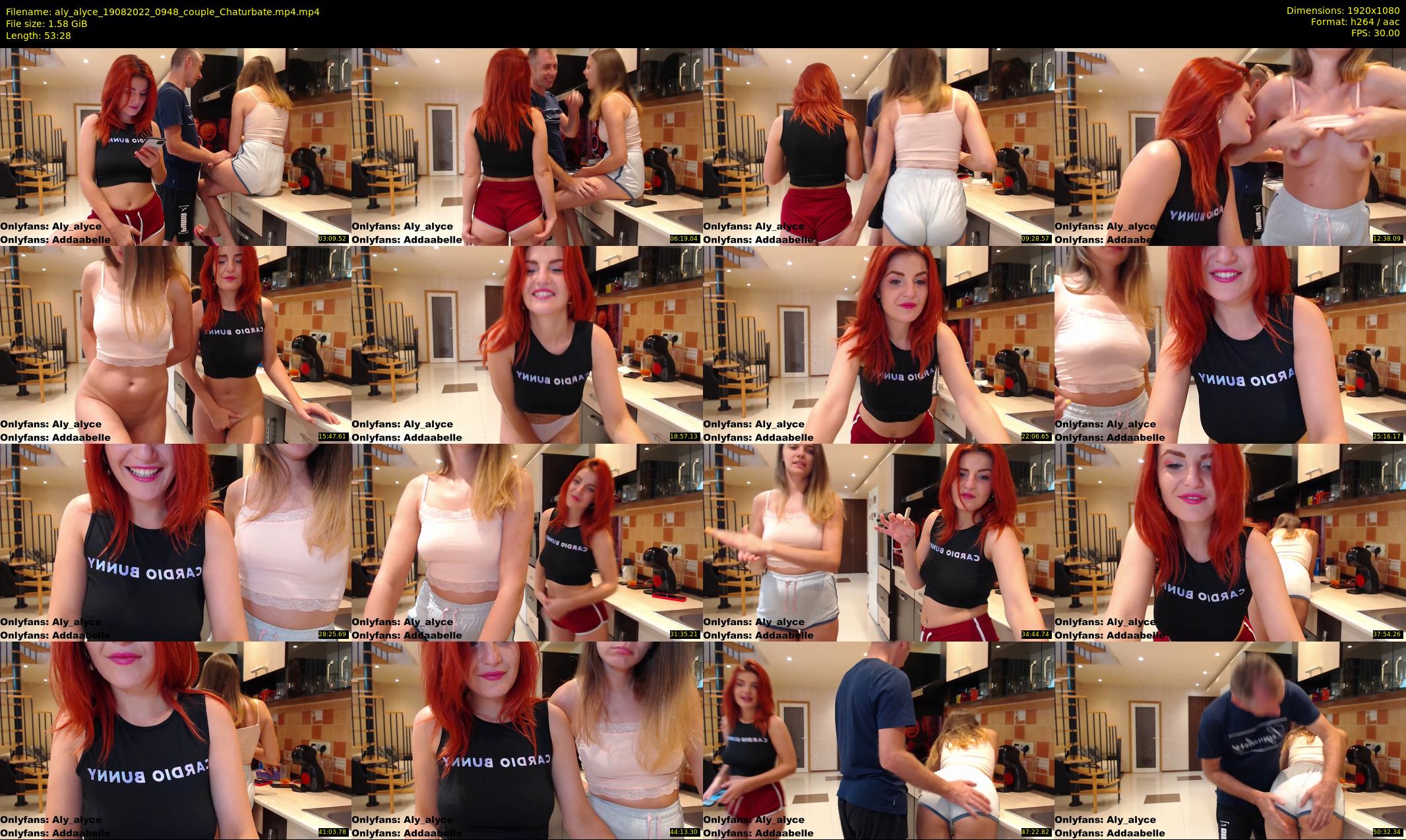 aly_alyce — 54 minute Chaturbate female cam show recording, 1080p, Aug 19, 2022