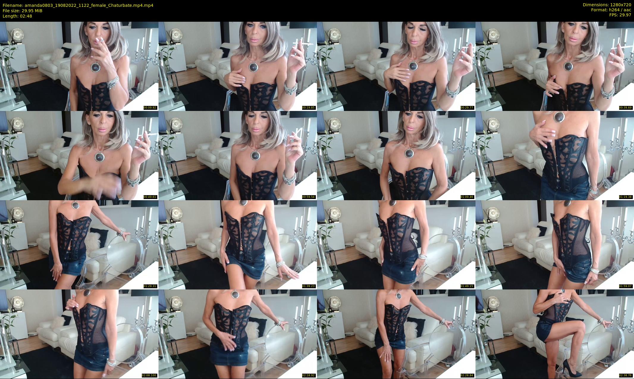 amanda0803 — 3 minute Chaturbate female cam show recording, 720p, Aug 19, 2022