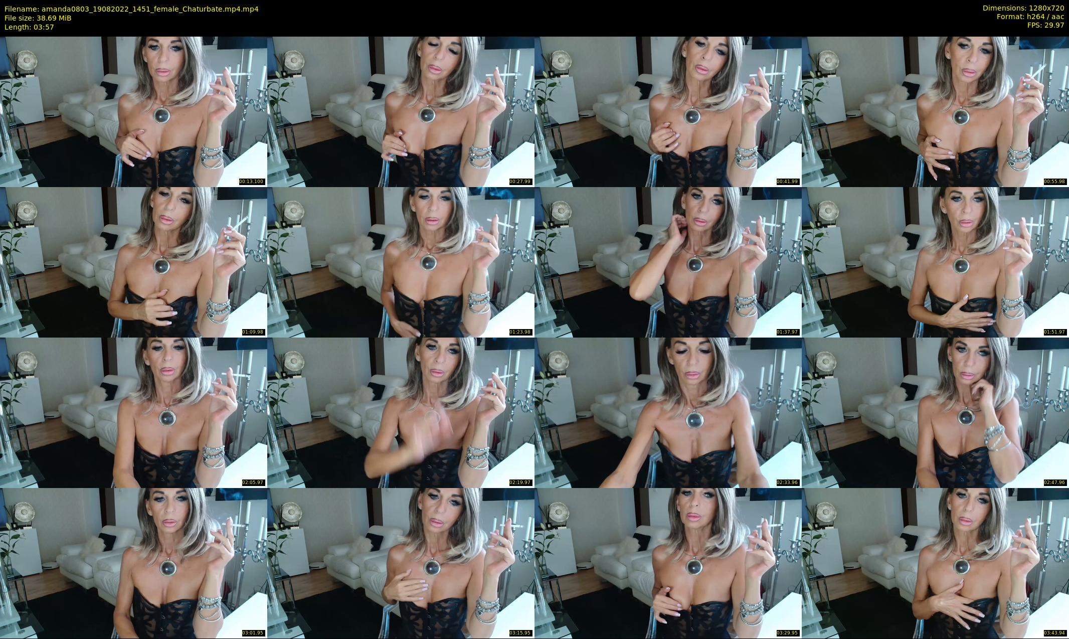 amanda0803 — 4 minute Chaturbate female cam show recording, 720p, Aug 19, 2022