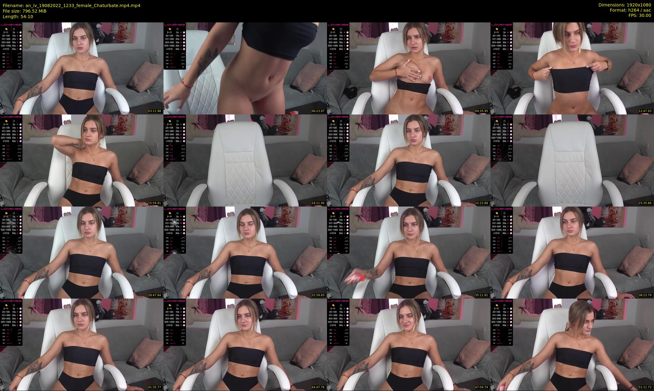 an_iv — 55 minute Chaturbate female cam show recording, 1080p, Aug 19, 2022