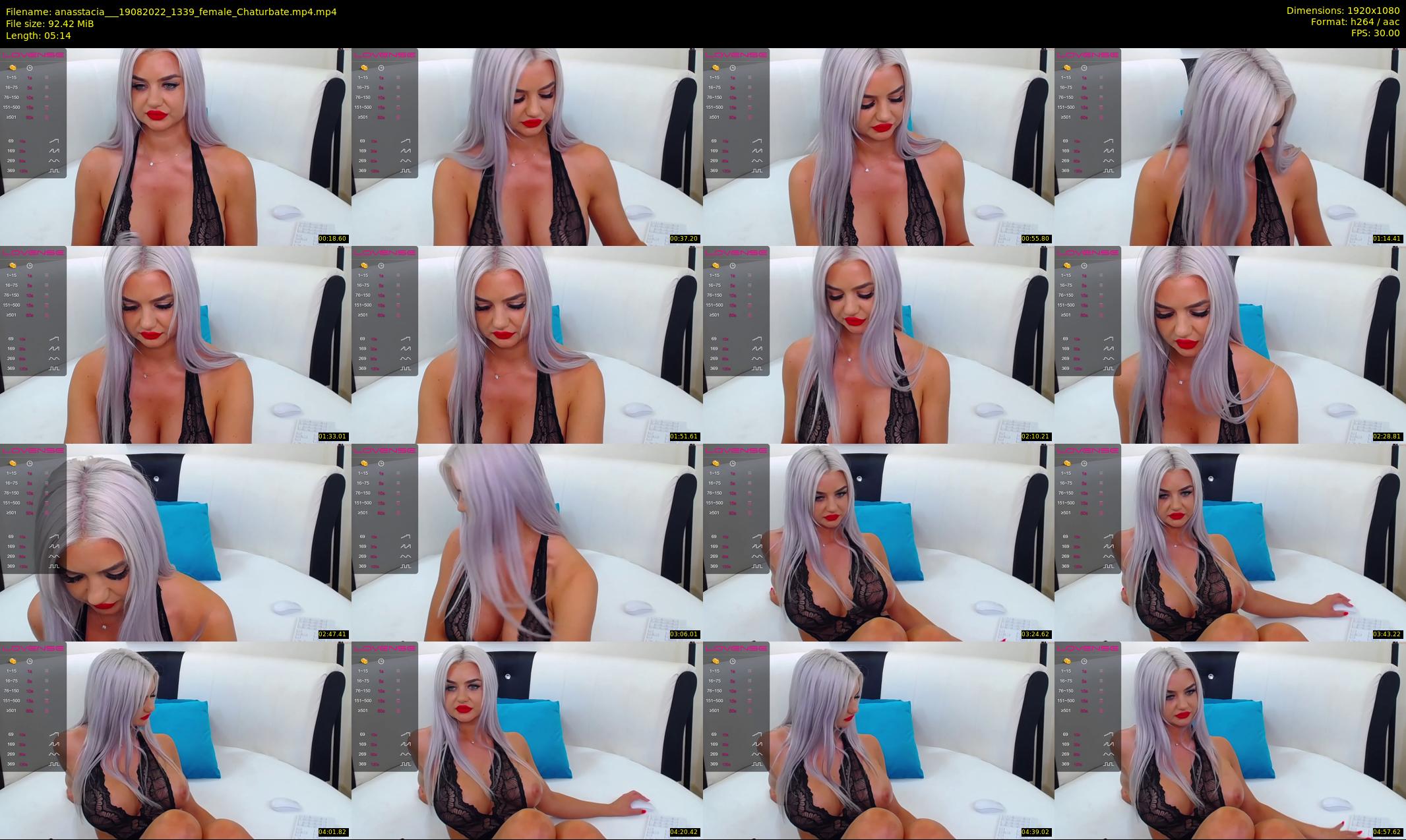 anasstacia__ — 6 minute Chaturbate female cam show recording, 1080p, Aug 19, 2022