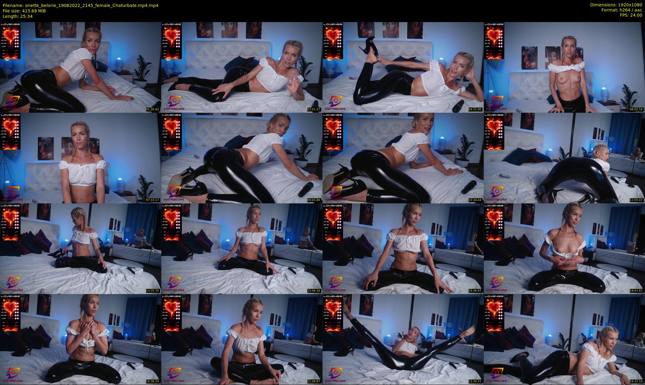 anette_belorie — 26 minute Chaturbate female cam show recording, 1080p, Aug 19, 2022