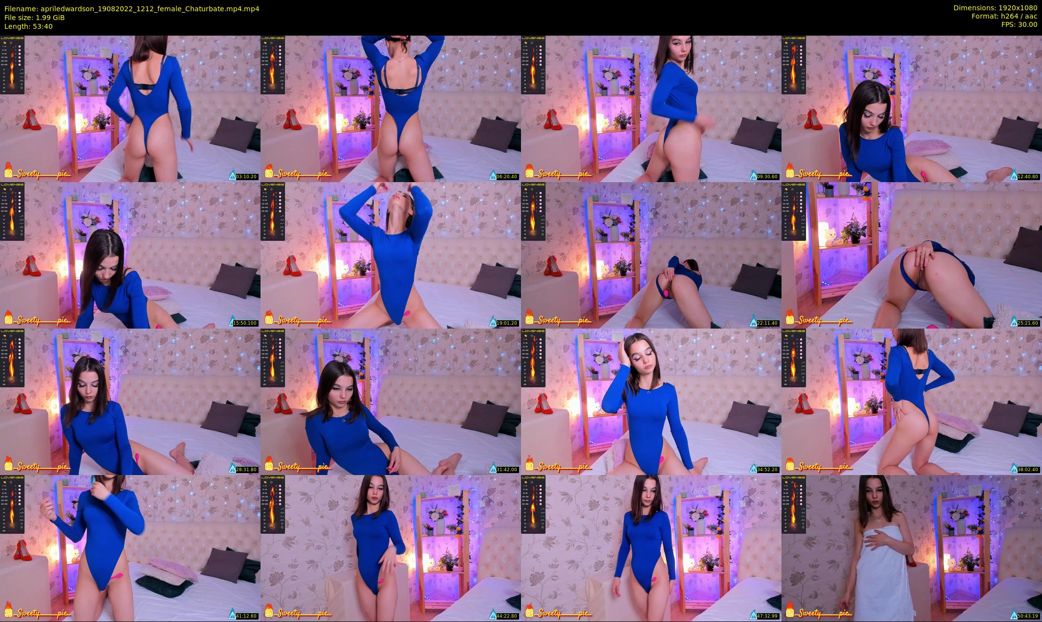 apriledwardson — 54 minute Chaturbate couple cam show recording, 1080p, Aug 19, 2022