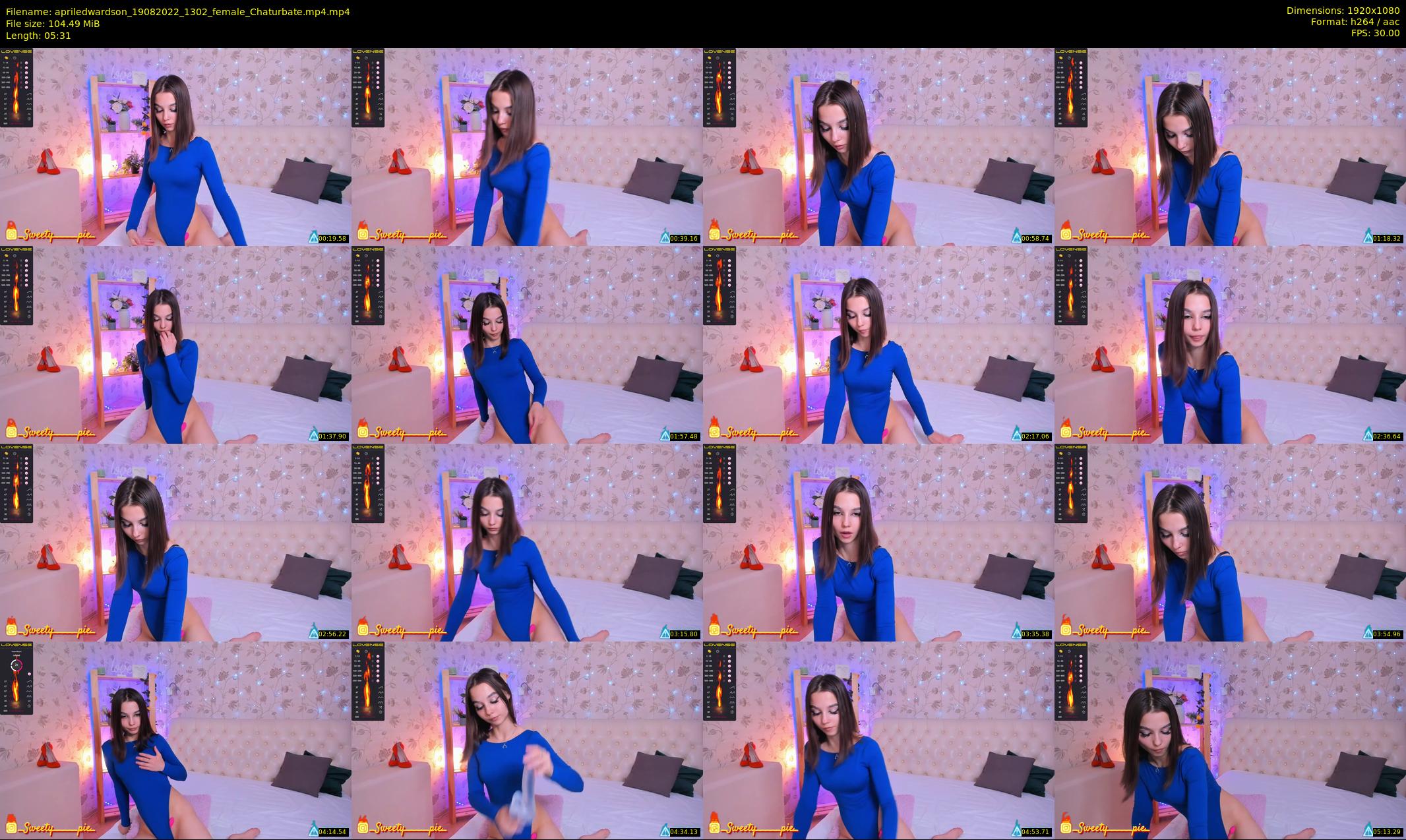apriledwardson — 6 minute Chaturbate couple cam show recording, 1080p, Aug 19, 2022