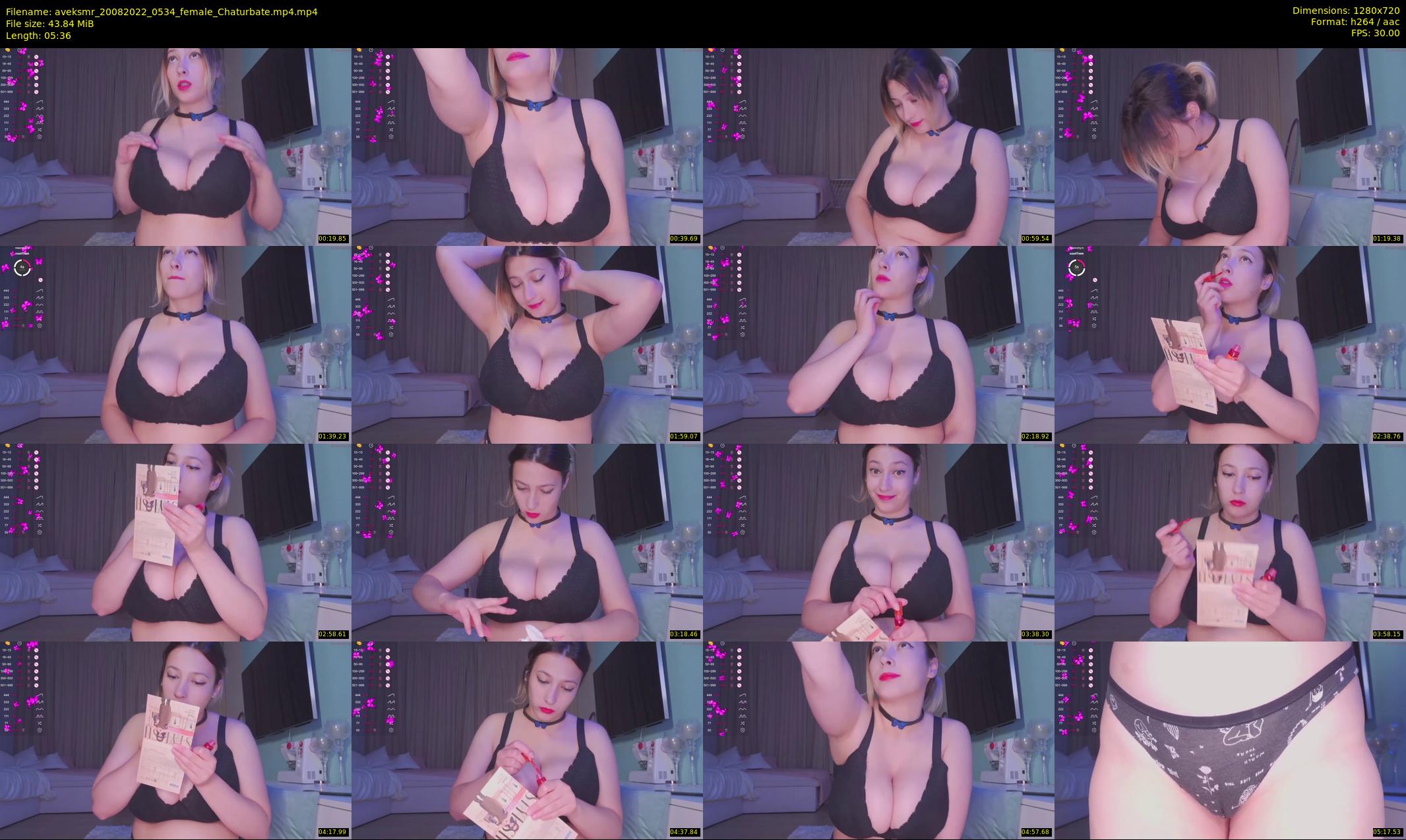 aveksmr — 6 minute Chaturbate couple cam show recording, 720p, Aug 20, 2022