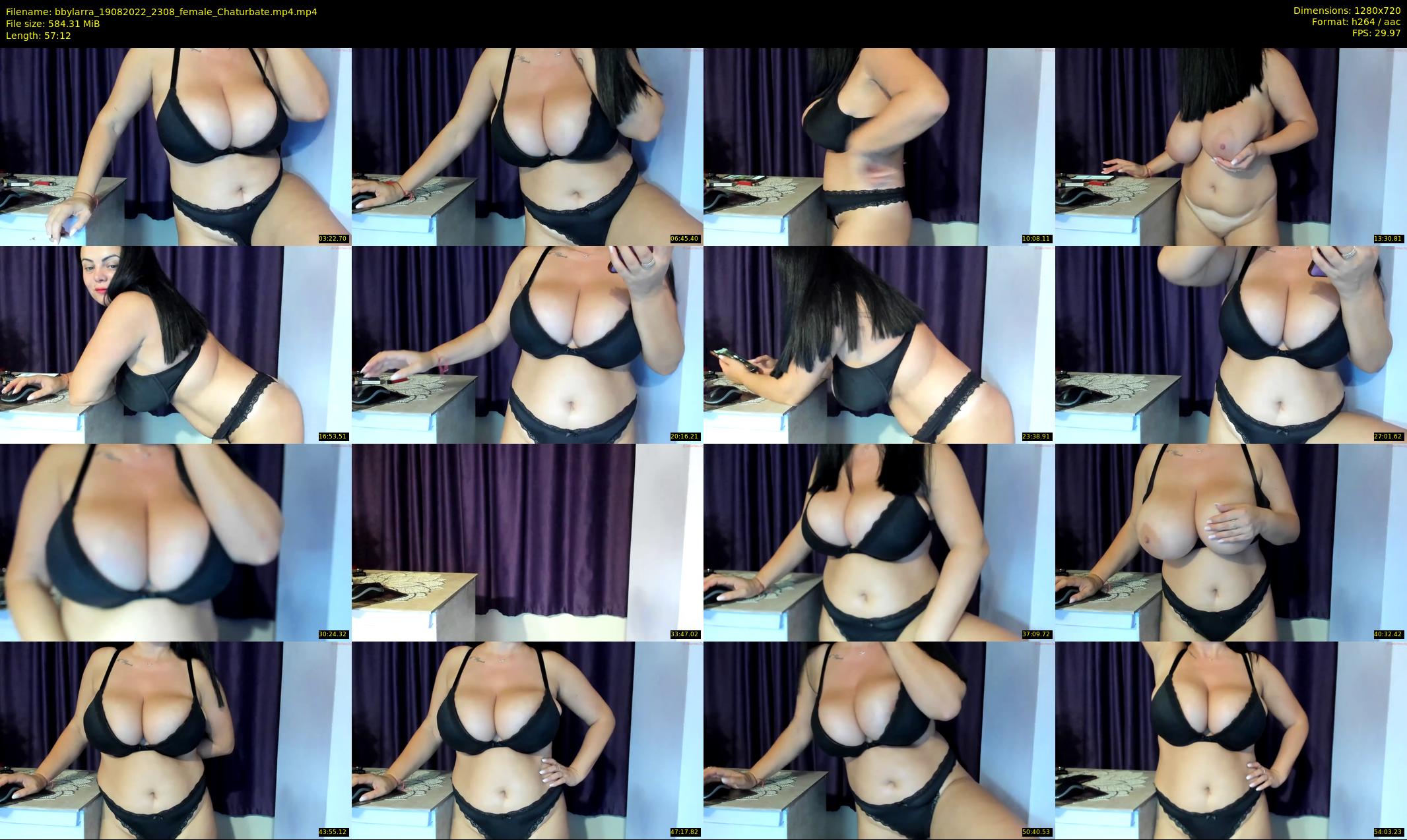 bbylarra — 58 minute Chaturbate couple cam show recording, 720p, Aug 19, 2022