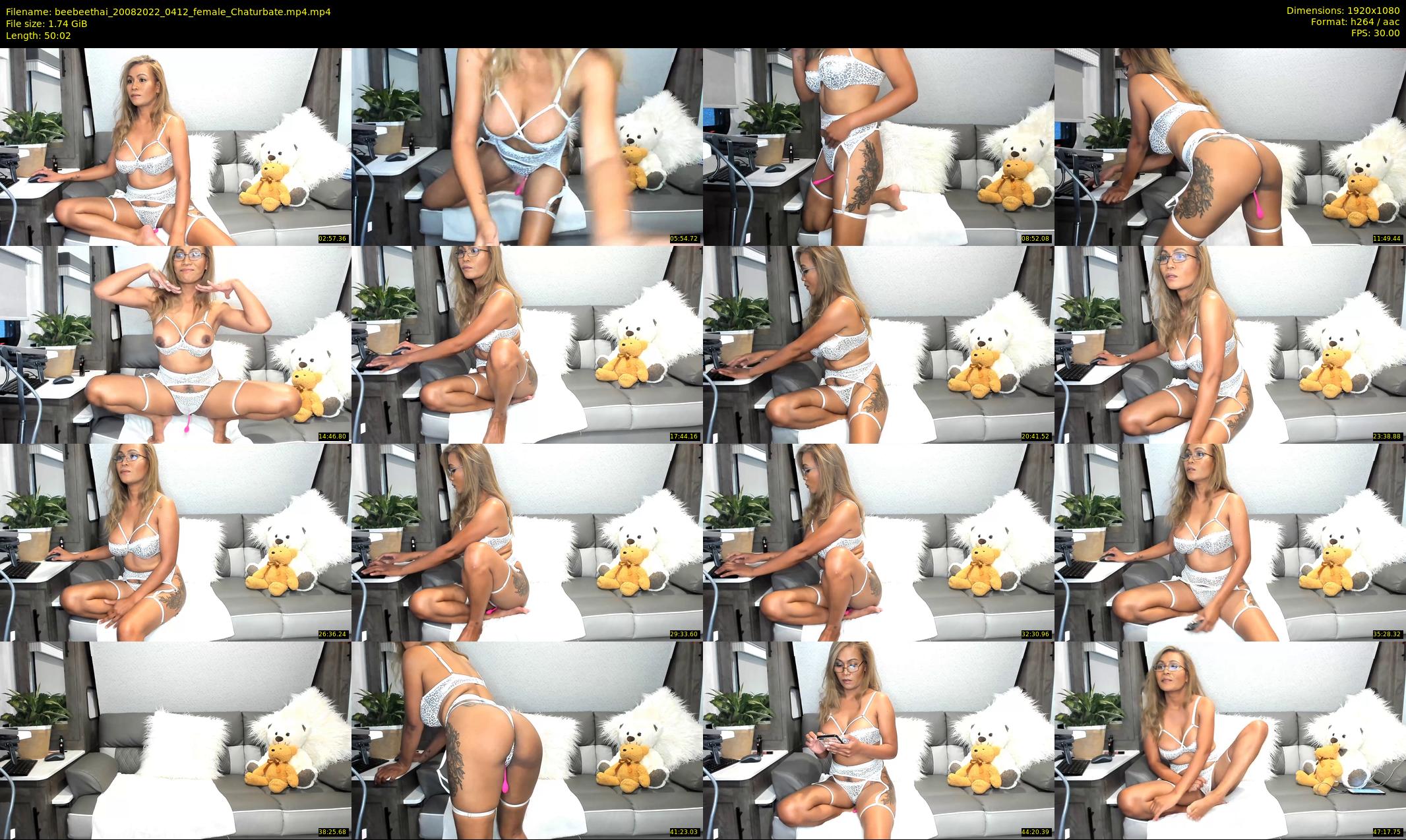 beebeethai — 51 minute Chaturbate female cam show recording, 1080p, Aug 20, 2022
