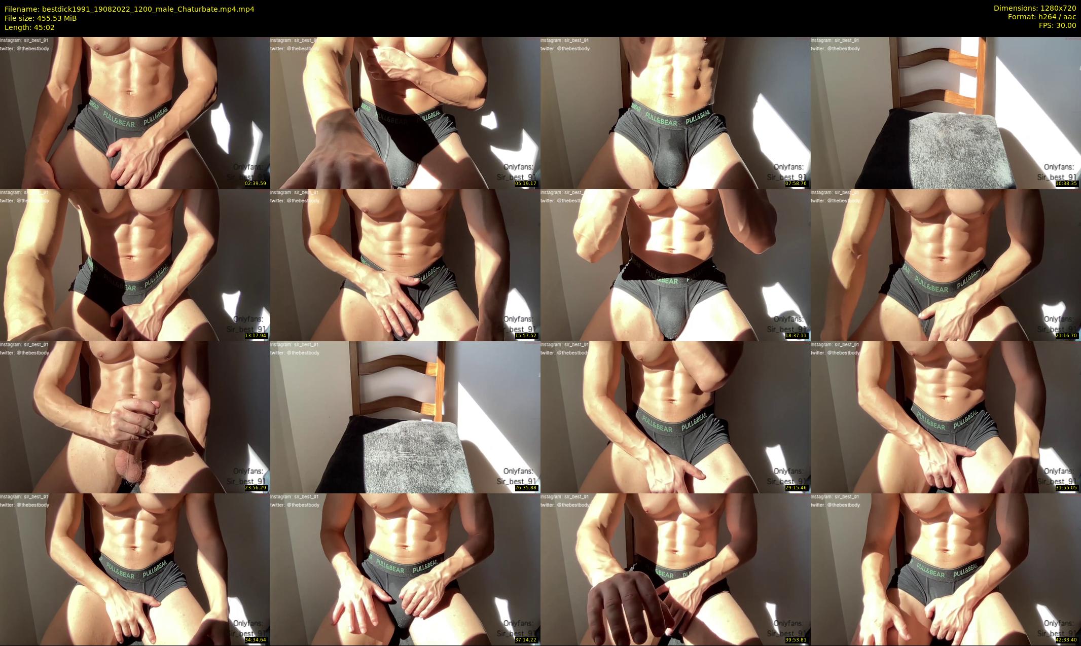 bestdick1991 — 46 minute Chaturbate male cam show recording, 720p, Aug 19, 2022