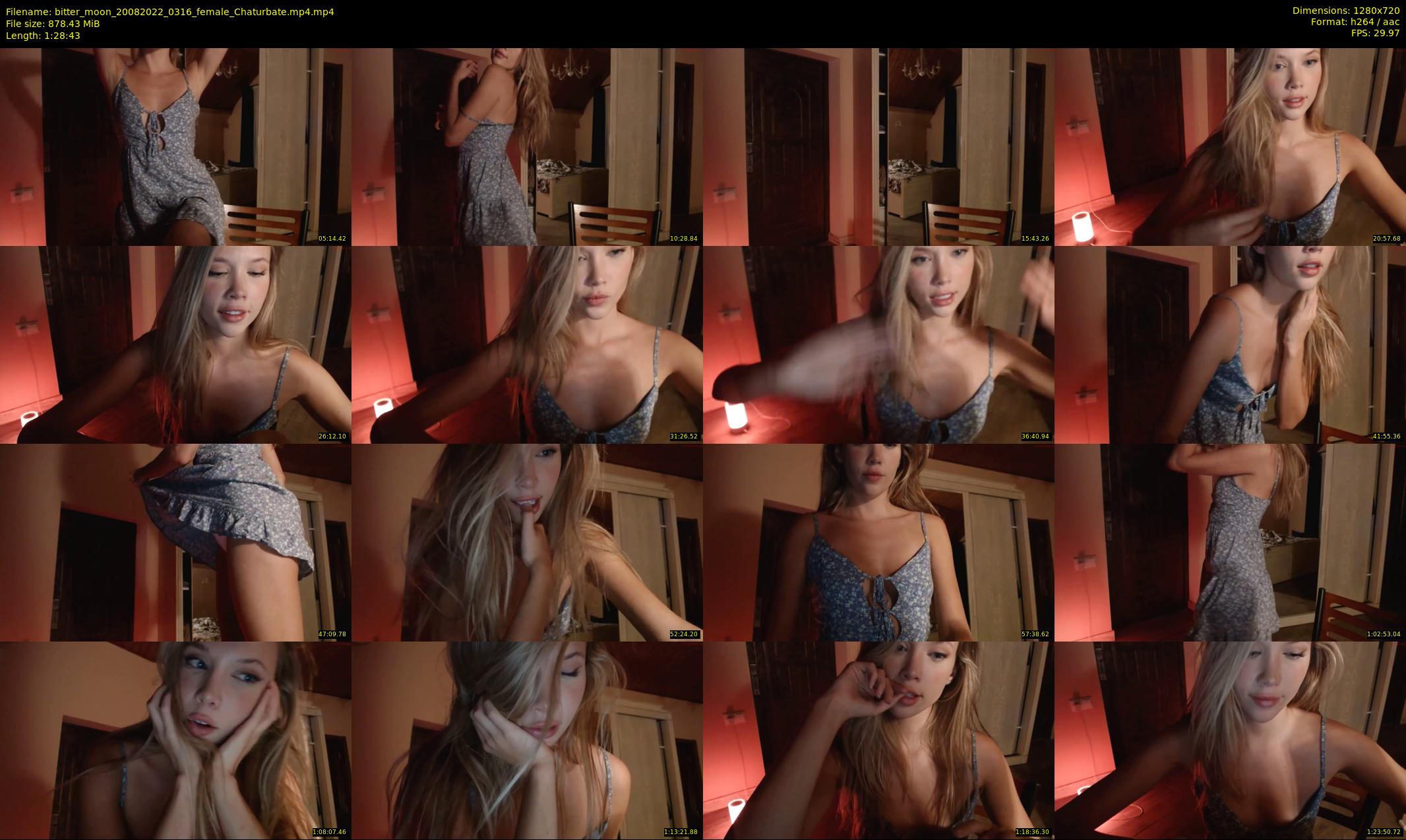 bitter_moon — 89 minute Chaturbate female cam show recording, 720p, Aug 20, 2022