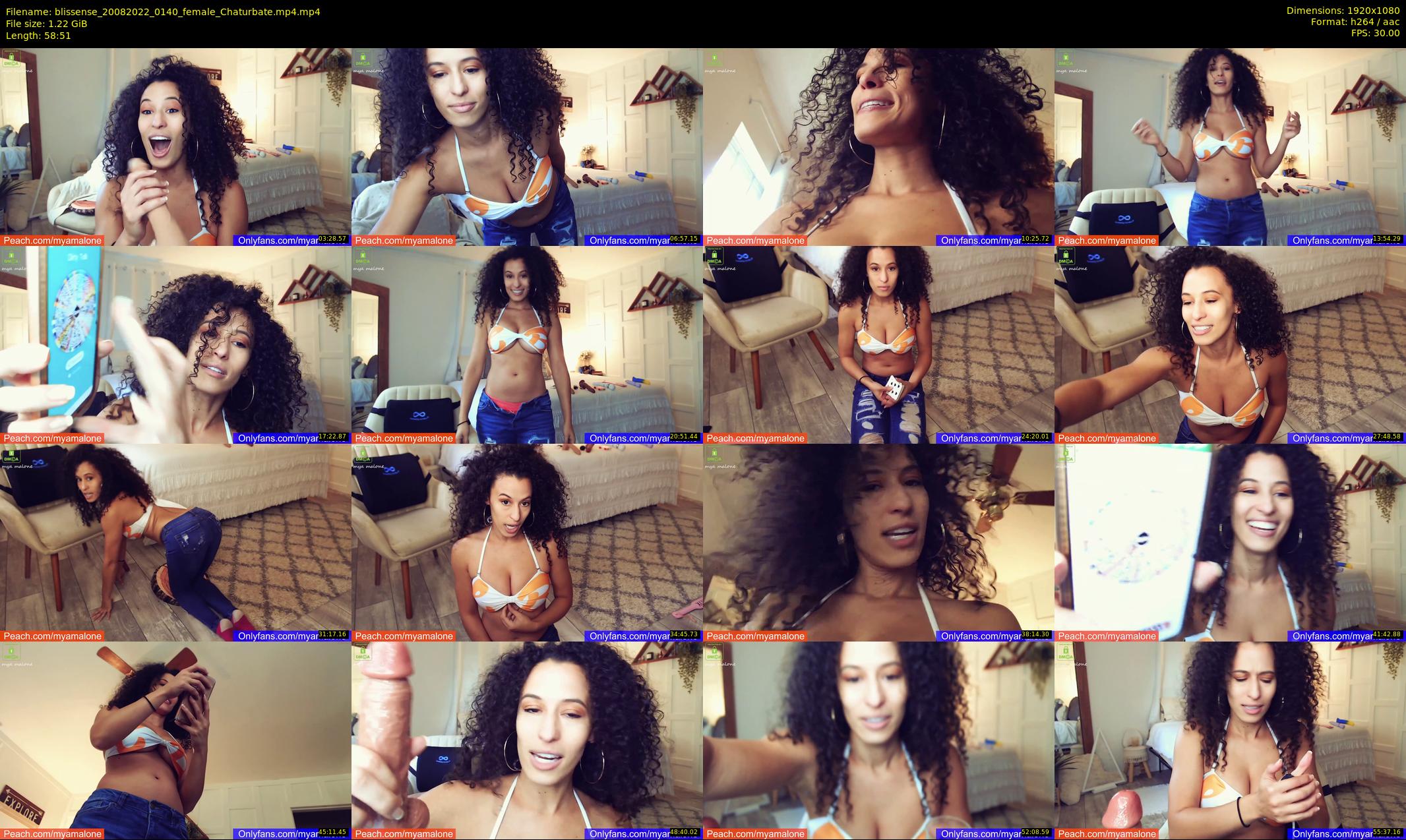 blissense — 59 minute Chaturbate female cam show recording, 1080p, Aug 20, 2022
