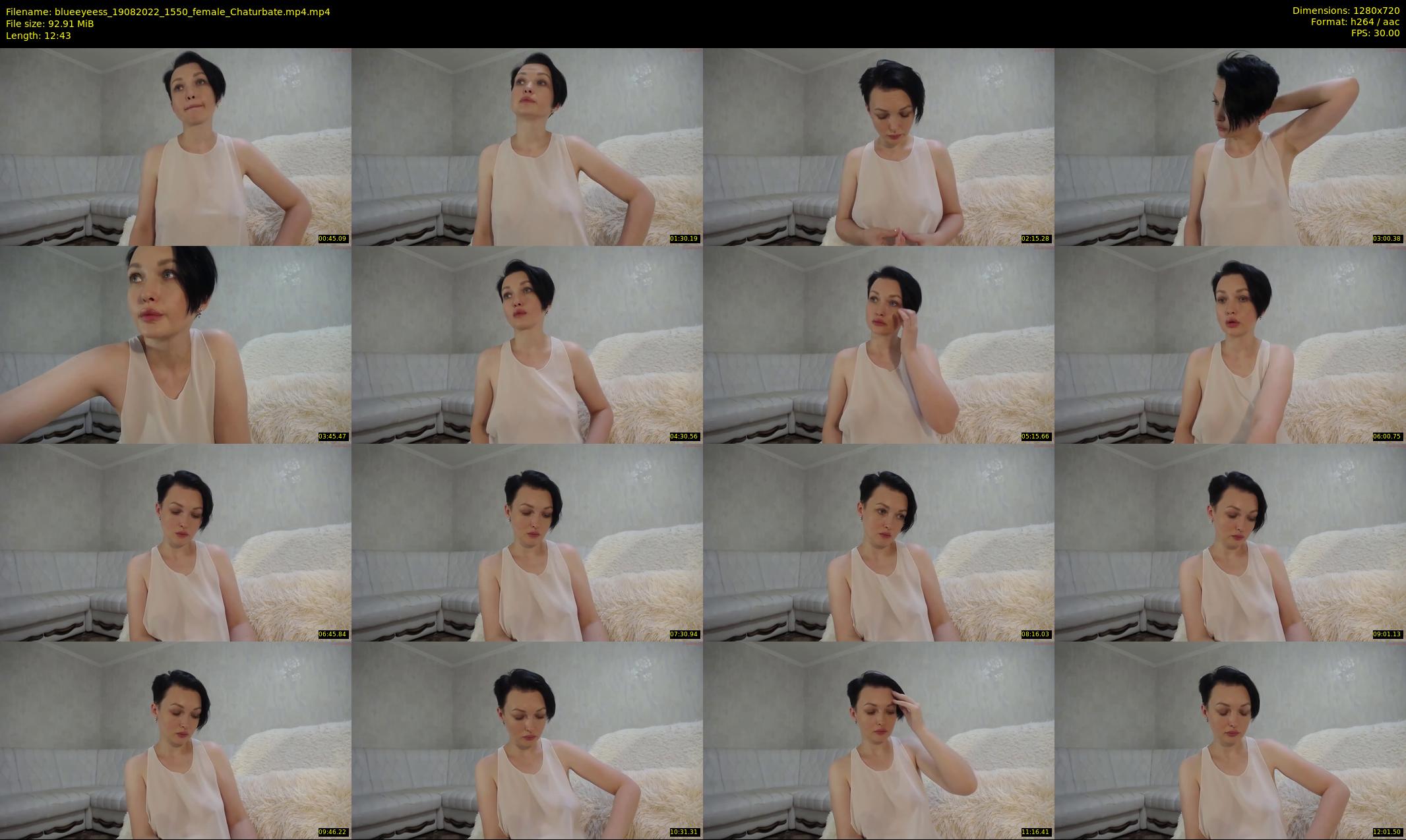 blueeyeess — 13 minute Chaturbate female cam show recording, 720p, Aug 19, 2022