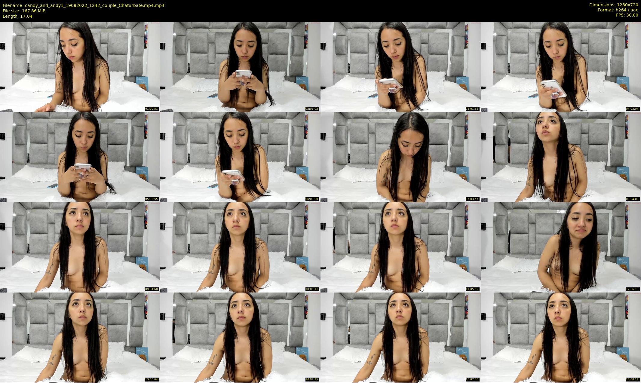 candy_and_andy1 — 18 minute Chaturbate couple cam show recording, 720p, Aug 19, 2022