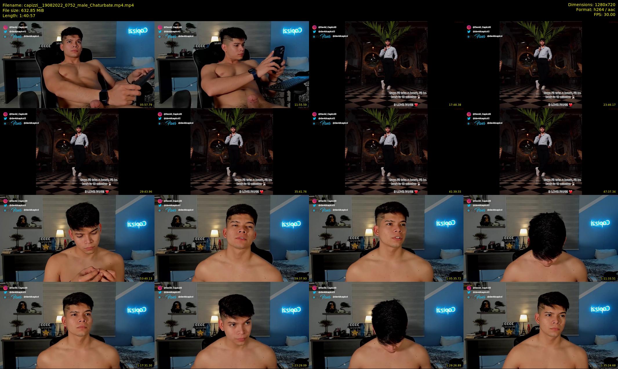 capizzi_ — 101 minute Chaturbate male cam show recording, 720p, Aug 19, 2022