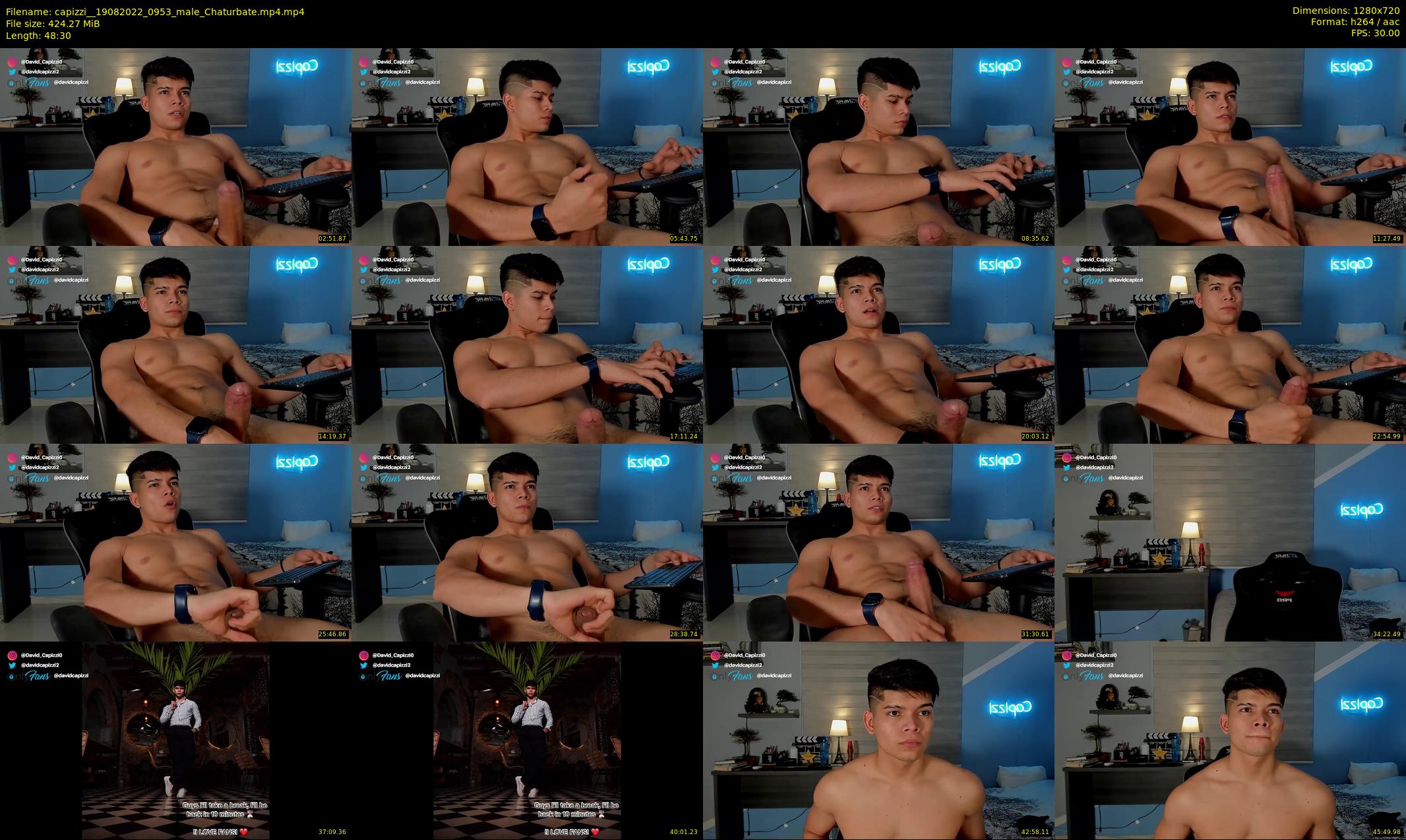 capizzi_ — 49 minute Chaturbate male cam show recording, 720p, Aug 19, 2022
