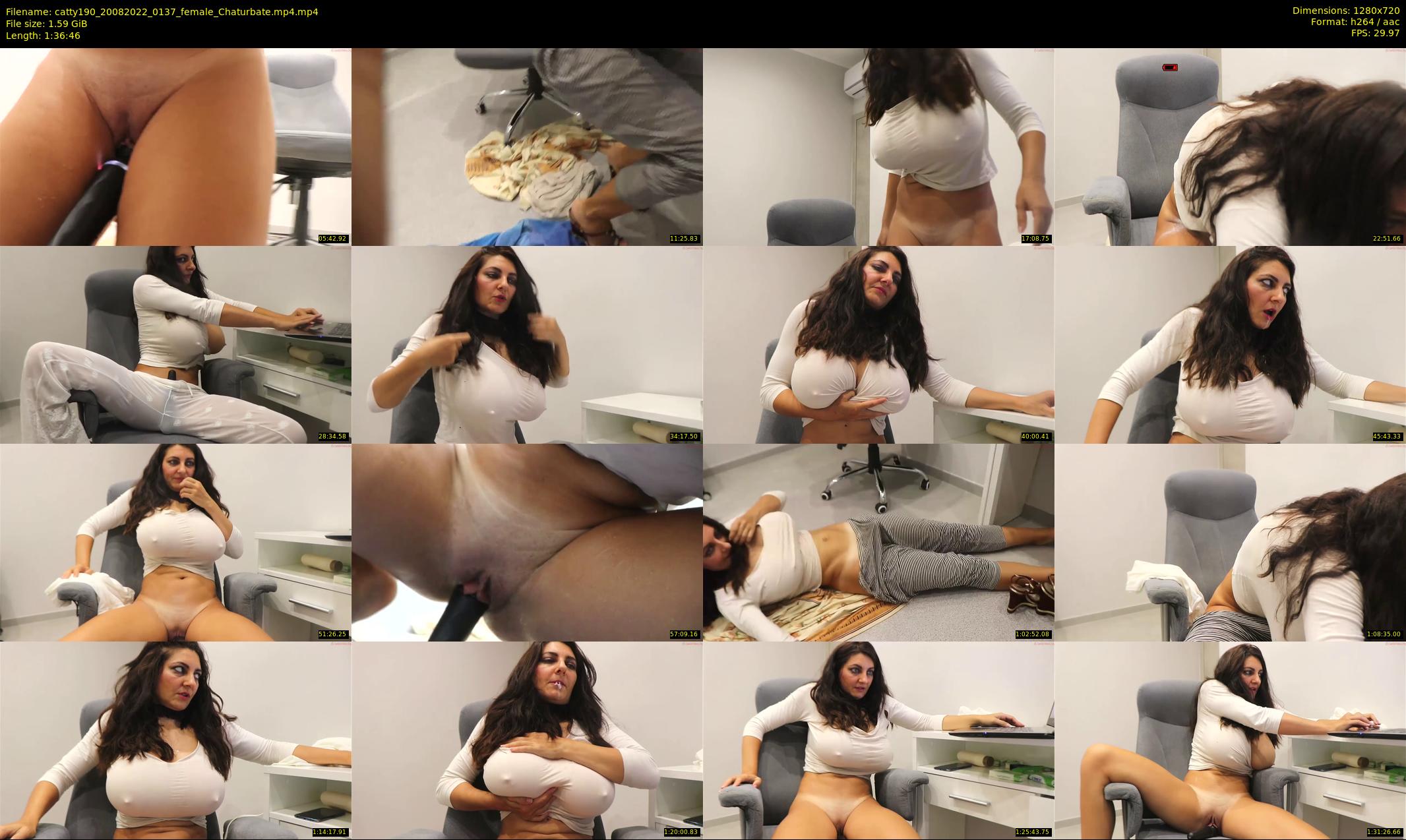 catty190 — 97 minute Chaturbate female cam show recording, 720p, Aug 20, 2022