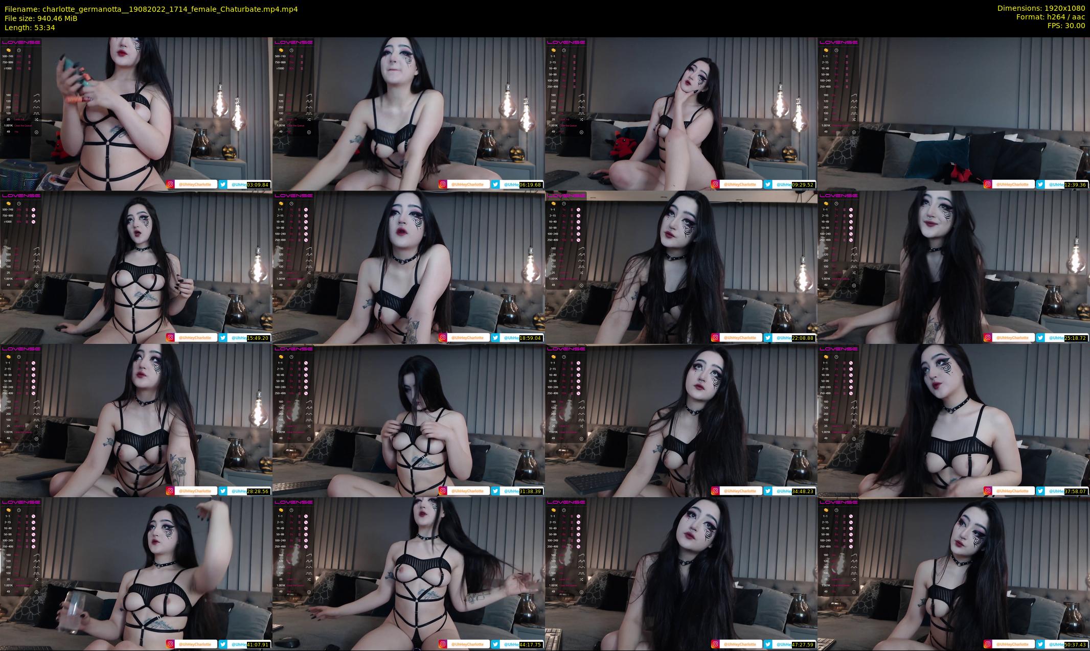 charlotte_germanotta_ — 54 minute Chaturbate female cam show recording, 1080p, Aug 19, 2022