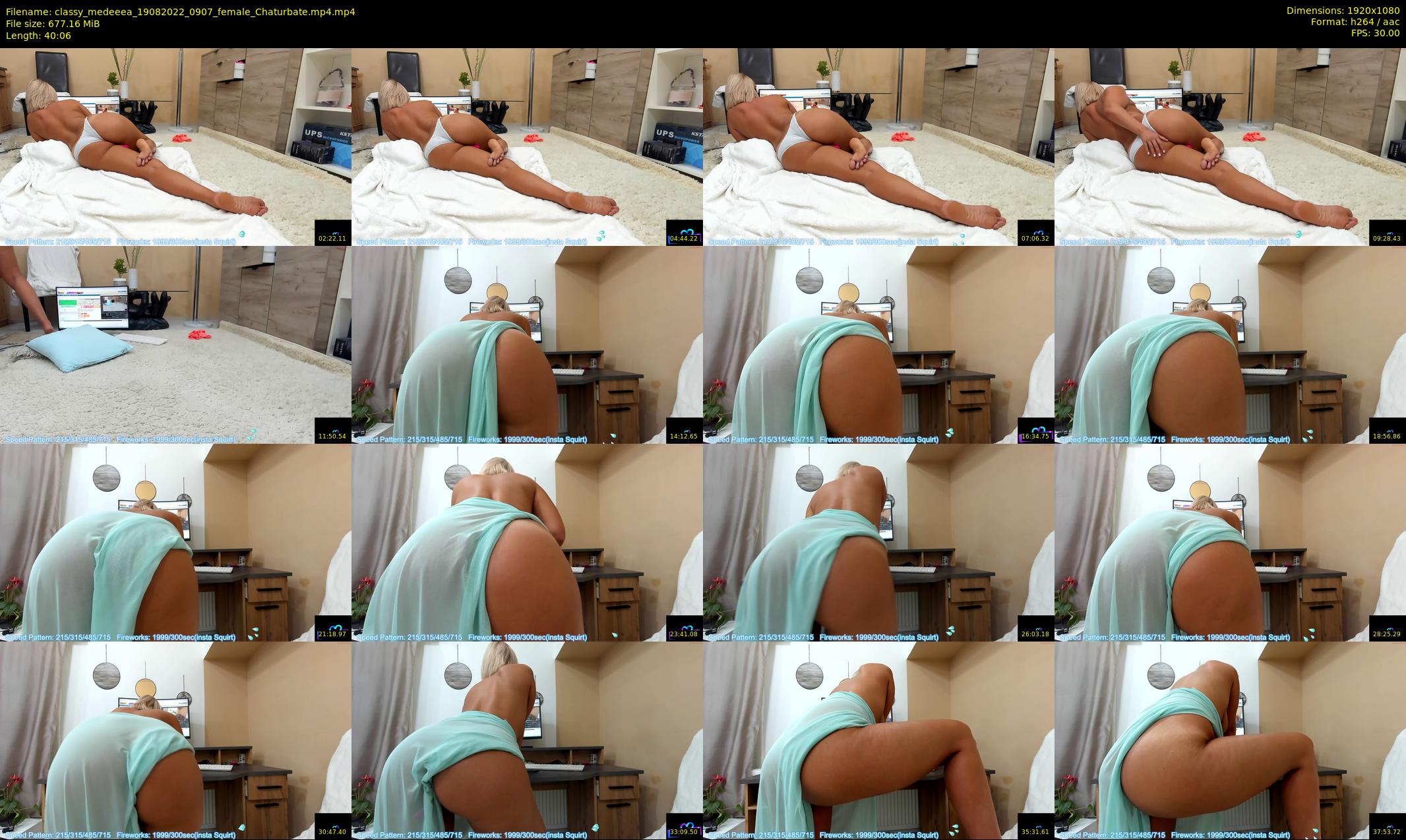 classy_medeeea — 41 minute Chaturbate female cam show recording, 1080p, Aug 19, 2022