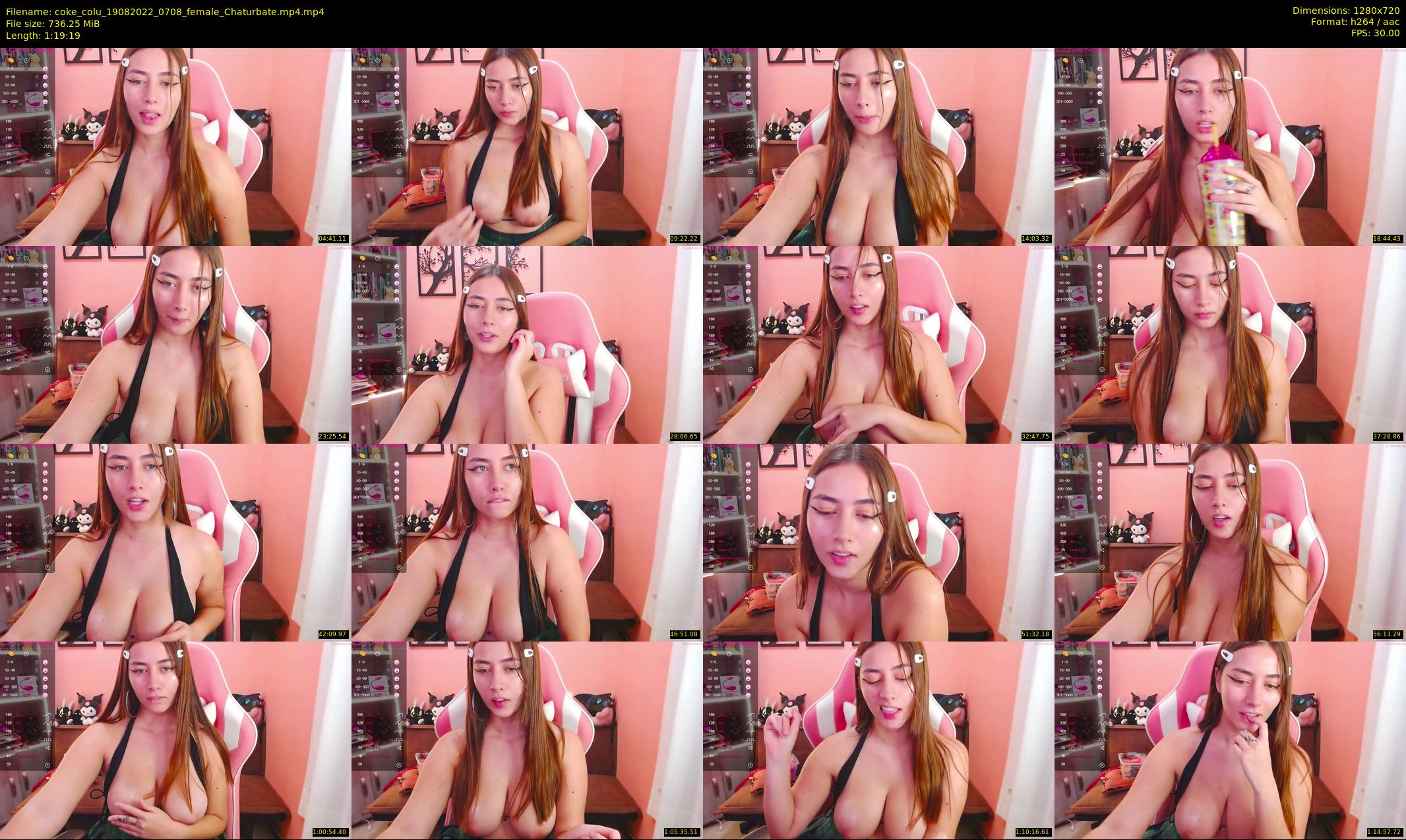 coke_colu — 80 minute Chaturbate female cam show recording, 720p, Aug 19, 2022