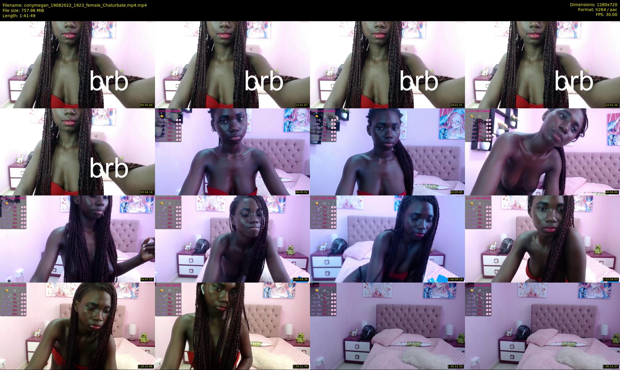conymegan — 102 minute Chaturbate female cam show recording, 720p, Aug 19, 2022