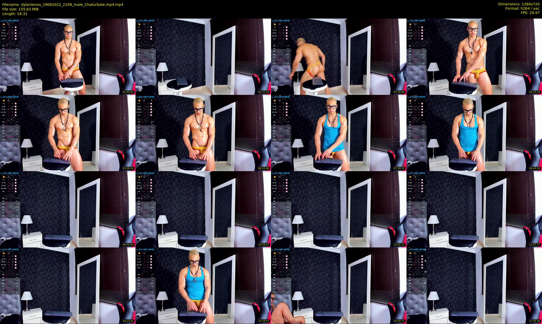 dylanlenox — 19 minute Chaturbate male cam show recording, 720p, Aug 19, 2022