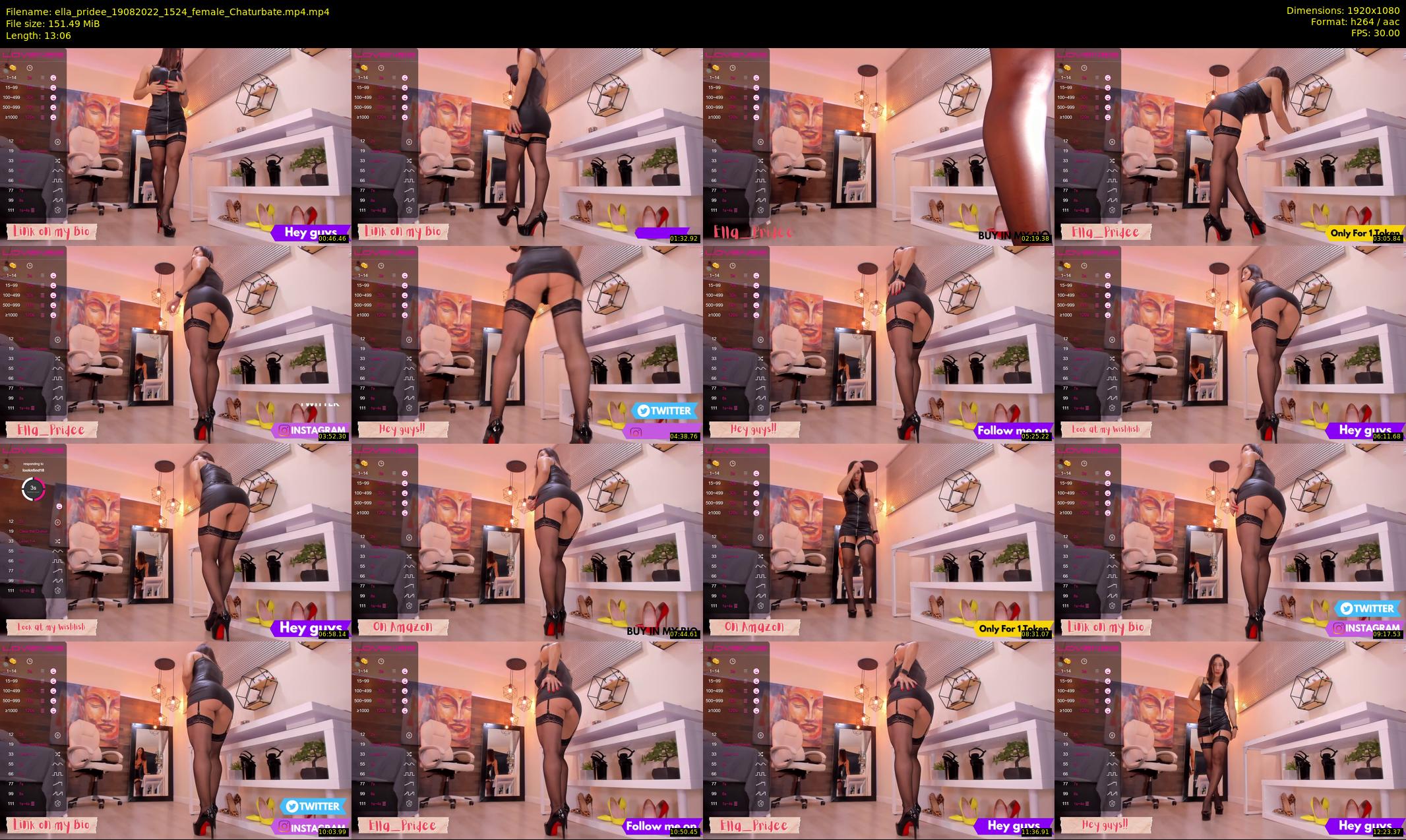 ella_pridee — 14 minute Chaturbate female cam show recording, 1080p, Aug 19, 2022