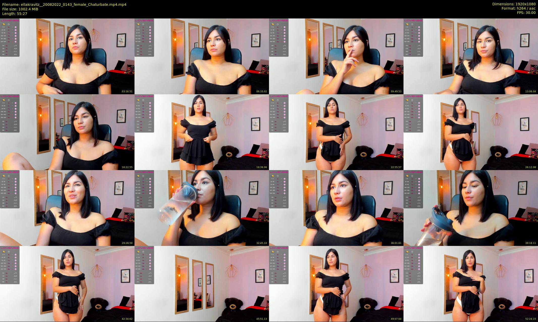 ellakravitz_ — 56 minute Chaturbate female cam show recording, 1080p, Aug 20, 2022